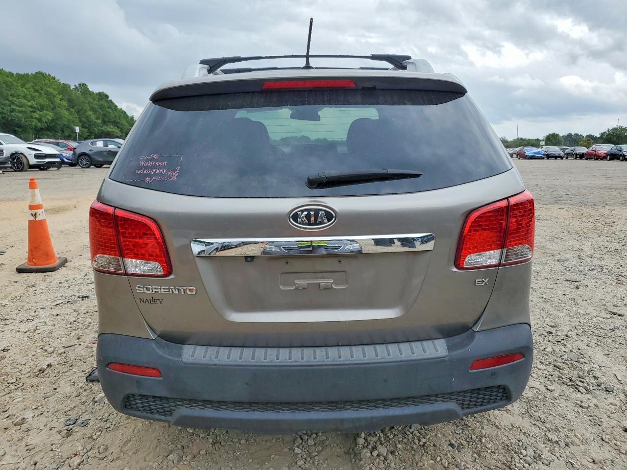 2012 Kia Sorento Ex Серый vin: 5XYKU3A64CG221200