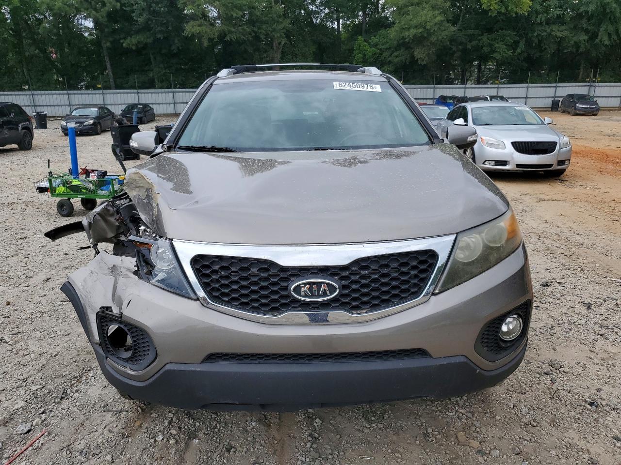 2012 Kia Sorento Ex Серый vin: 5XYKU3A64CG221200
