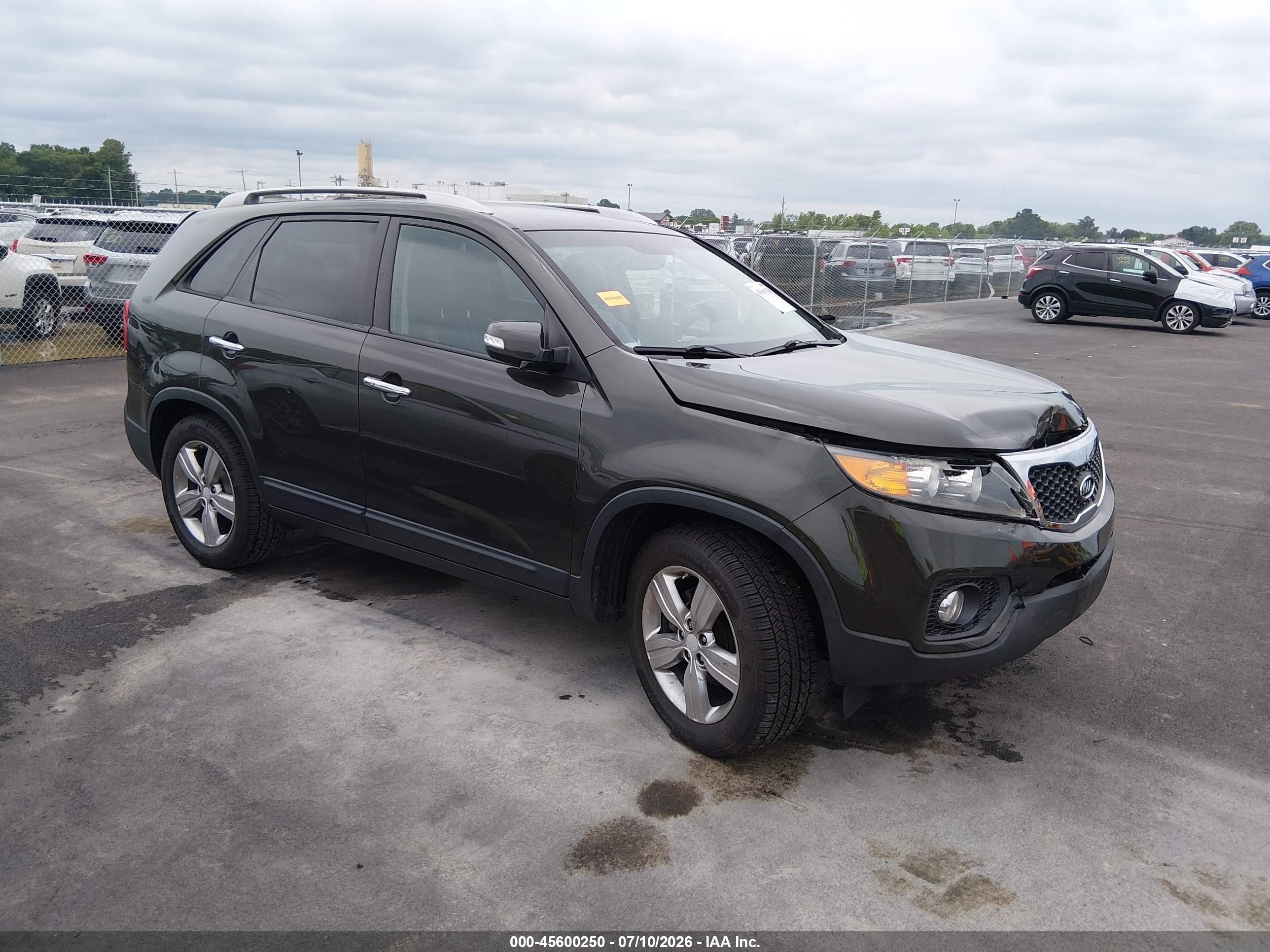 2012 Kia Sorento Ex Gray vin: 5XYKU3A64CG243973