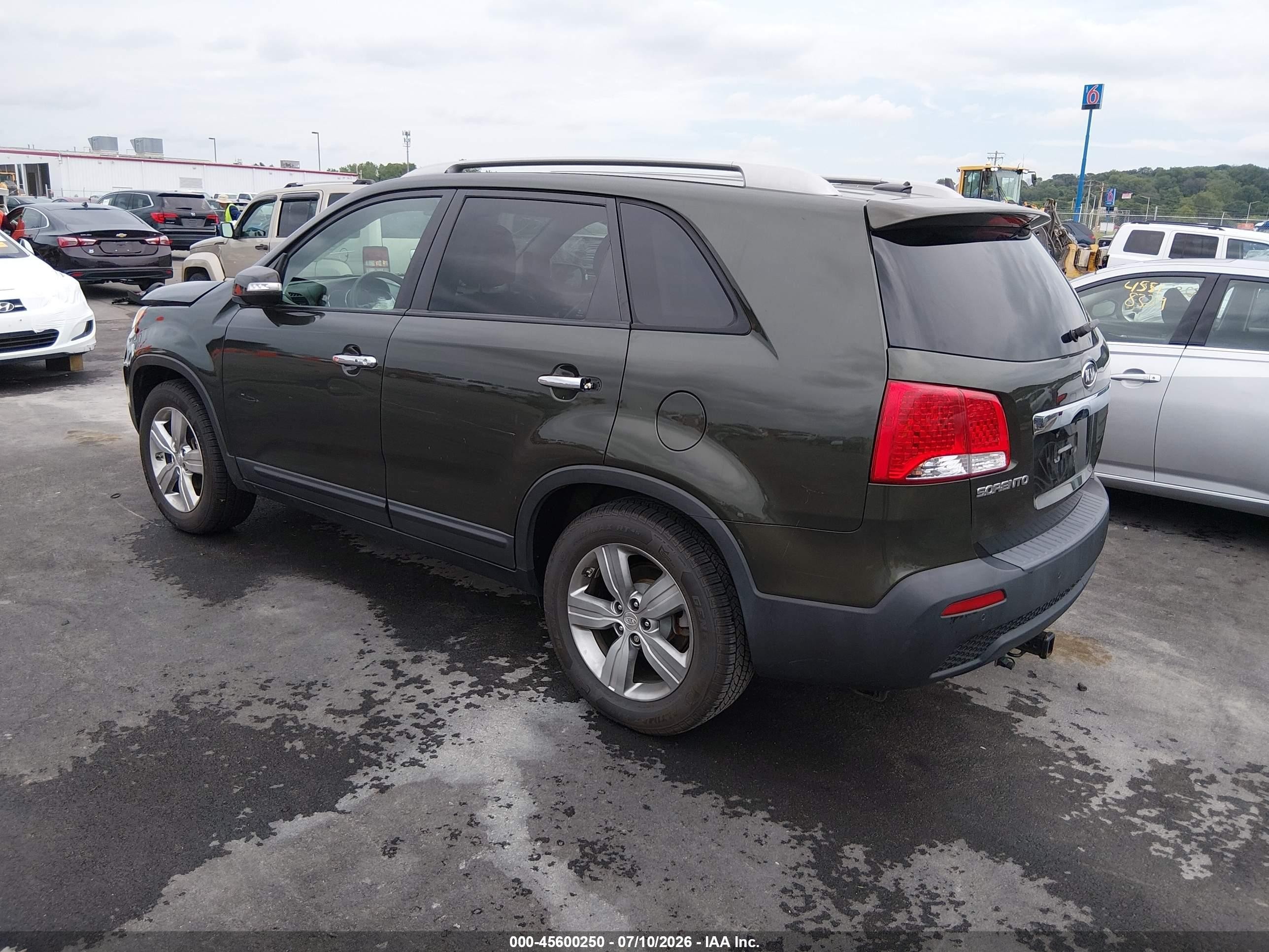 2012 Kia Sorento Ex Gray vin: 5XYKU3A64CG243973
