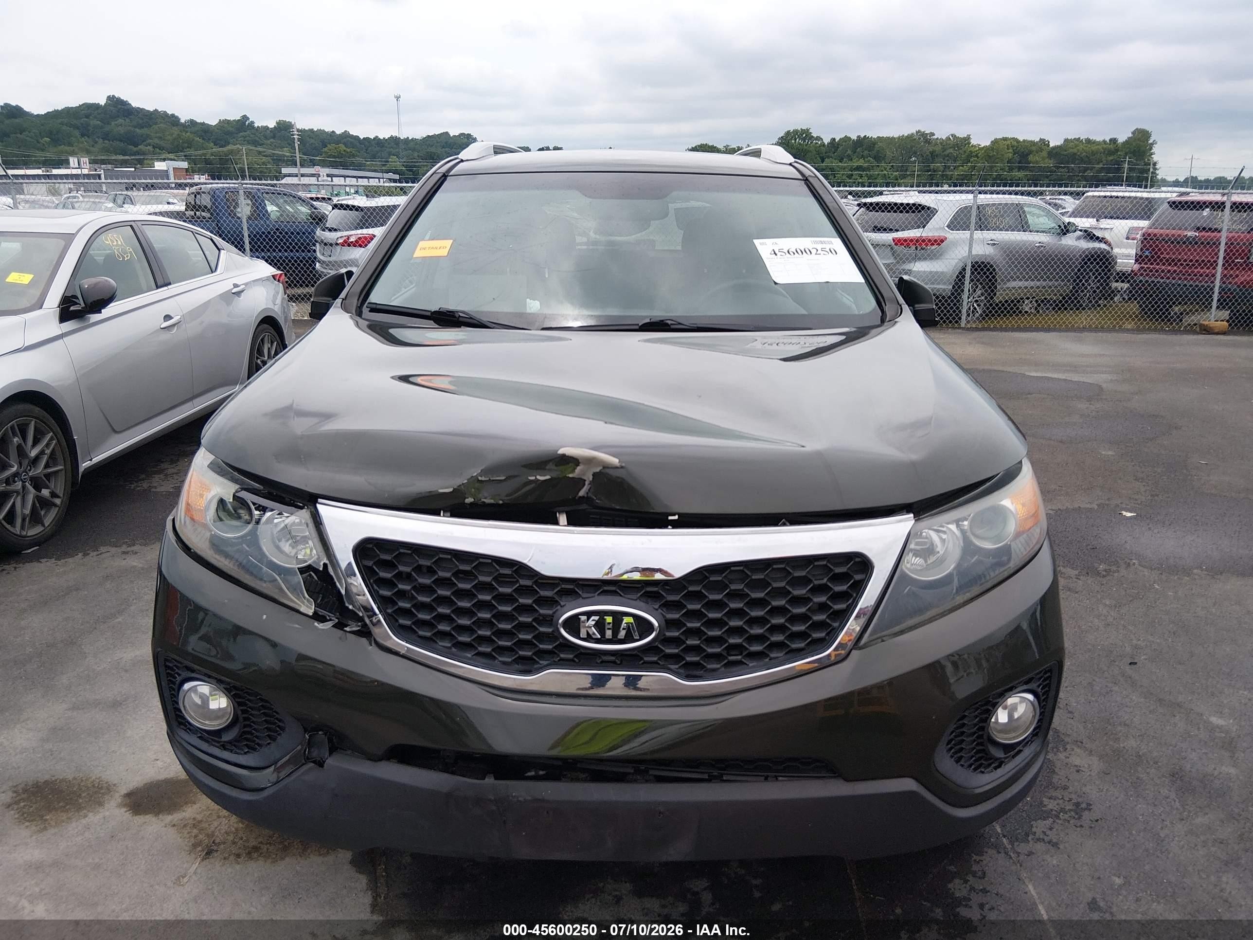 2012 Kia Sorento Ex Gray vin: 5XYKU3A64CG243973