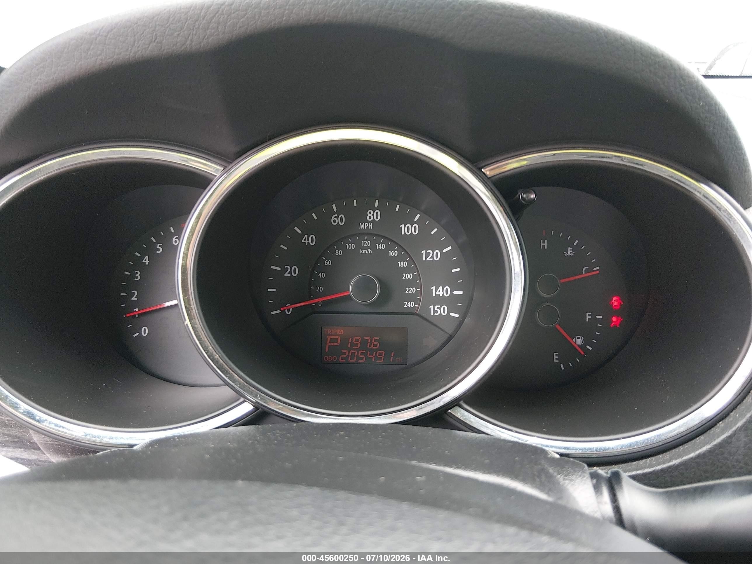 2012 Kia Sorento Ex Gray vin: 5XYKU3A64CG243973