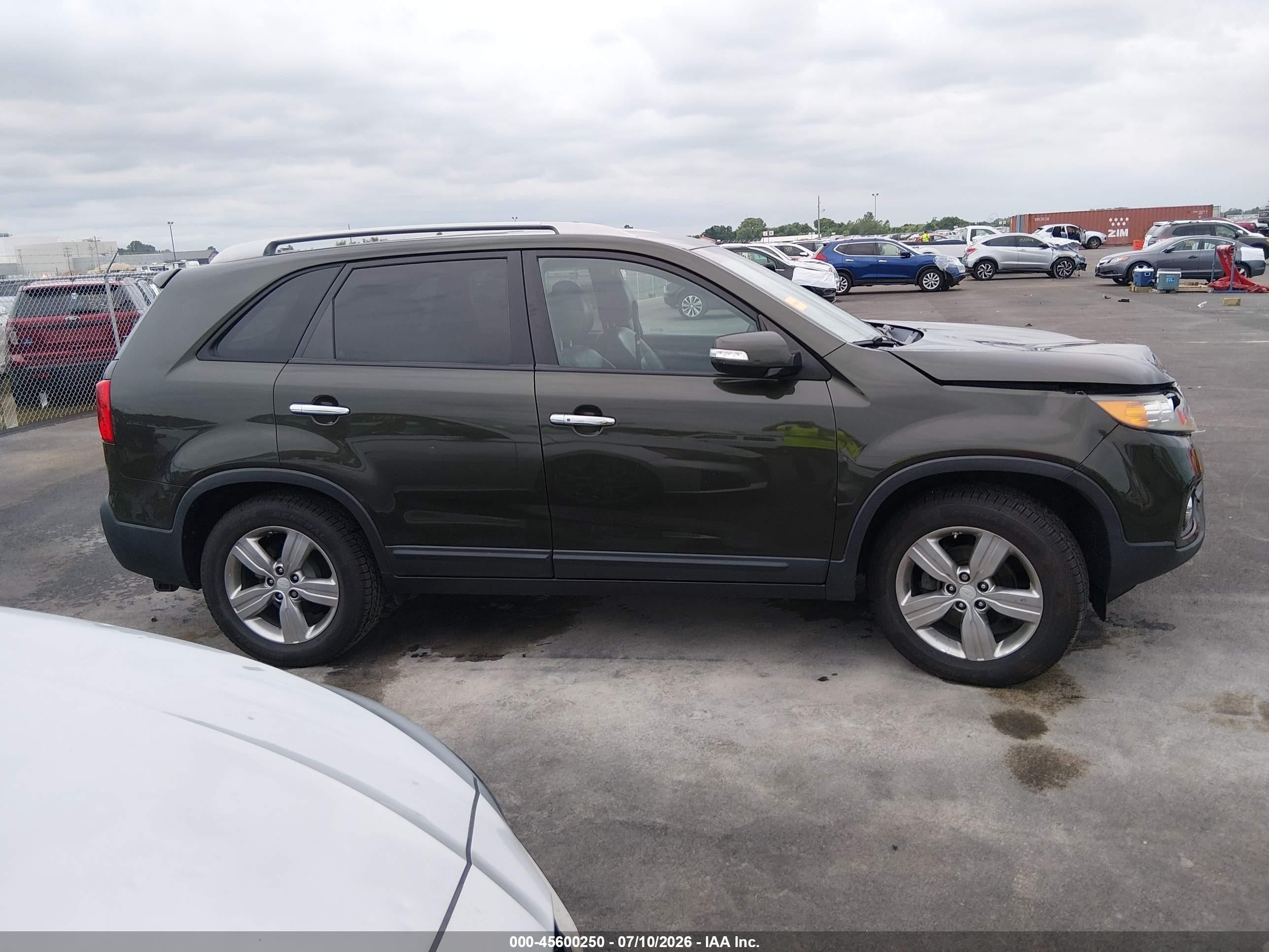 2012 Kia Sorento Ex Gray vin: 5XYKU3A64CG243973