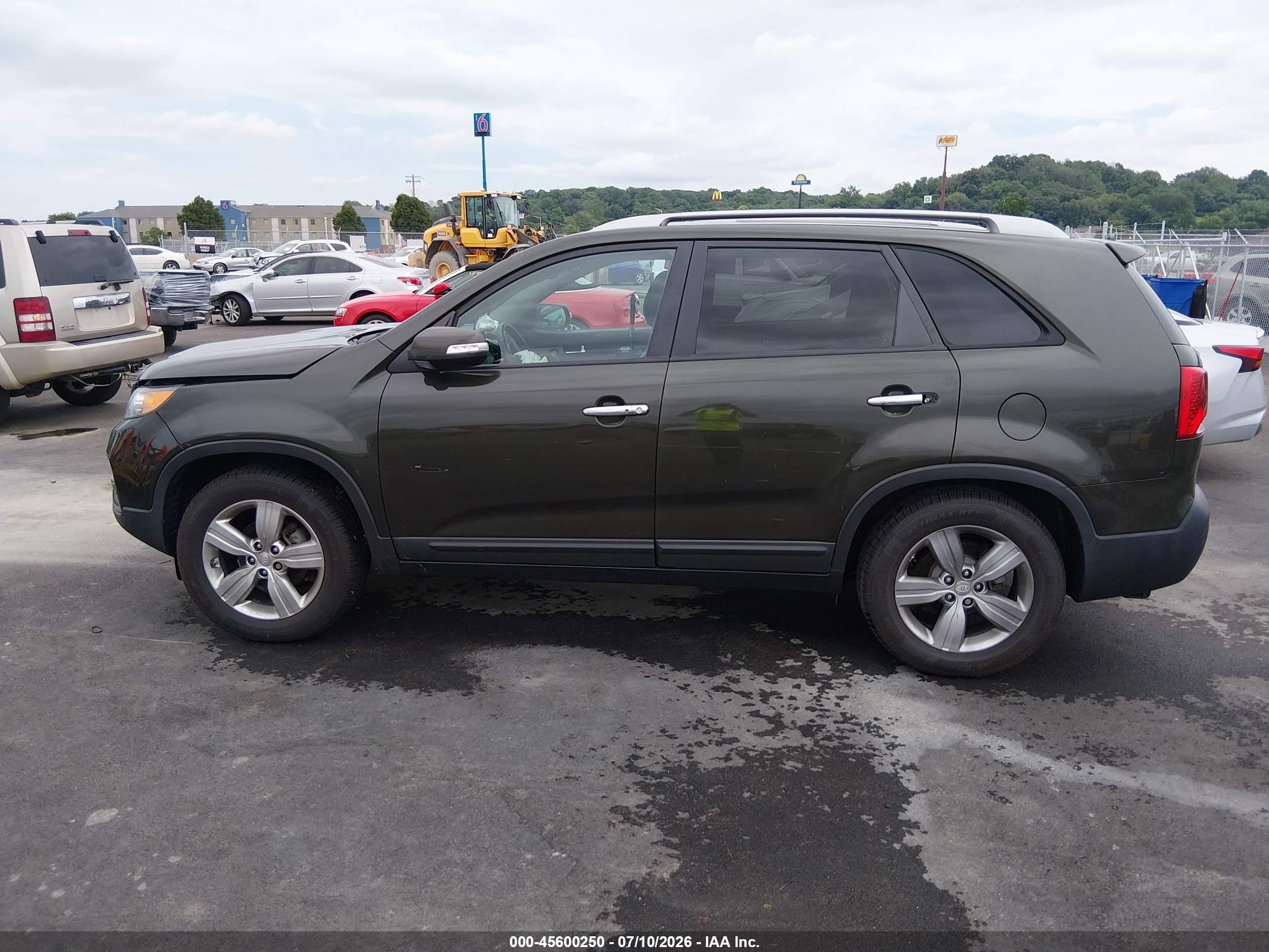 2012 Kia Sorento Ex Gray vin: 5XYKU3A64CG243973