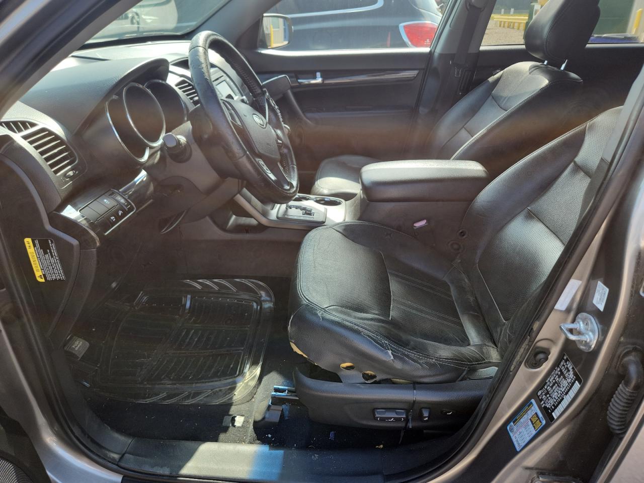 2013 Kia Sorento Ex Silver vin: 5XYKU3A64DG397889