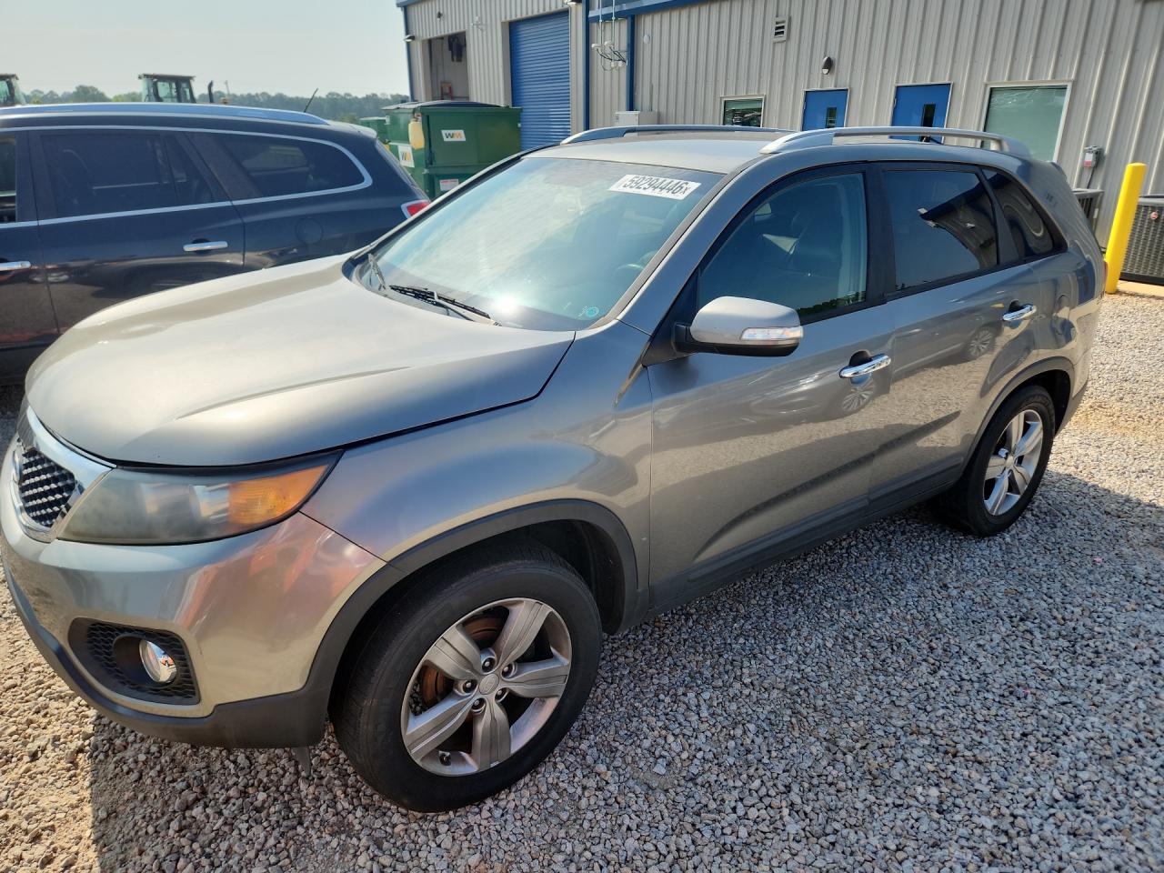 2013 Kia Sorento Ex Silver vin: 5XYKU3A64DG397889