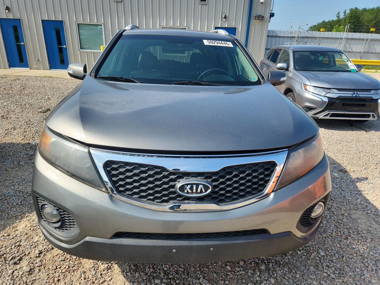 2013 Kia Sorento Ex Silver vin: 5XYKU3A64DG397889