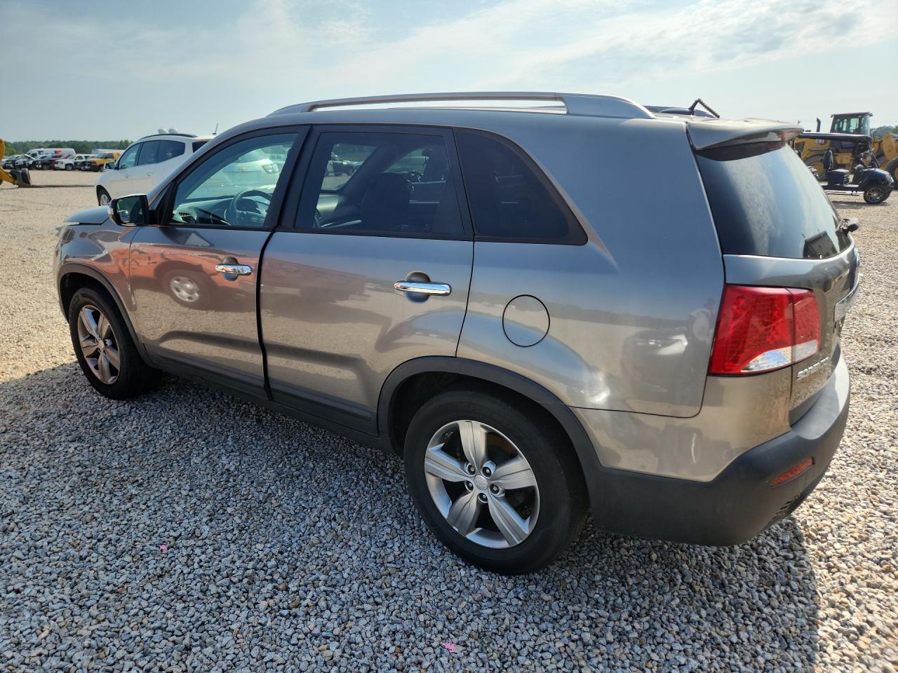 2013 Kia Sorento Ex Silver vin: 5XYKU3A64DG397889