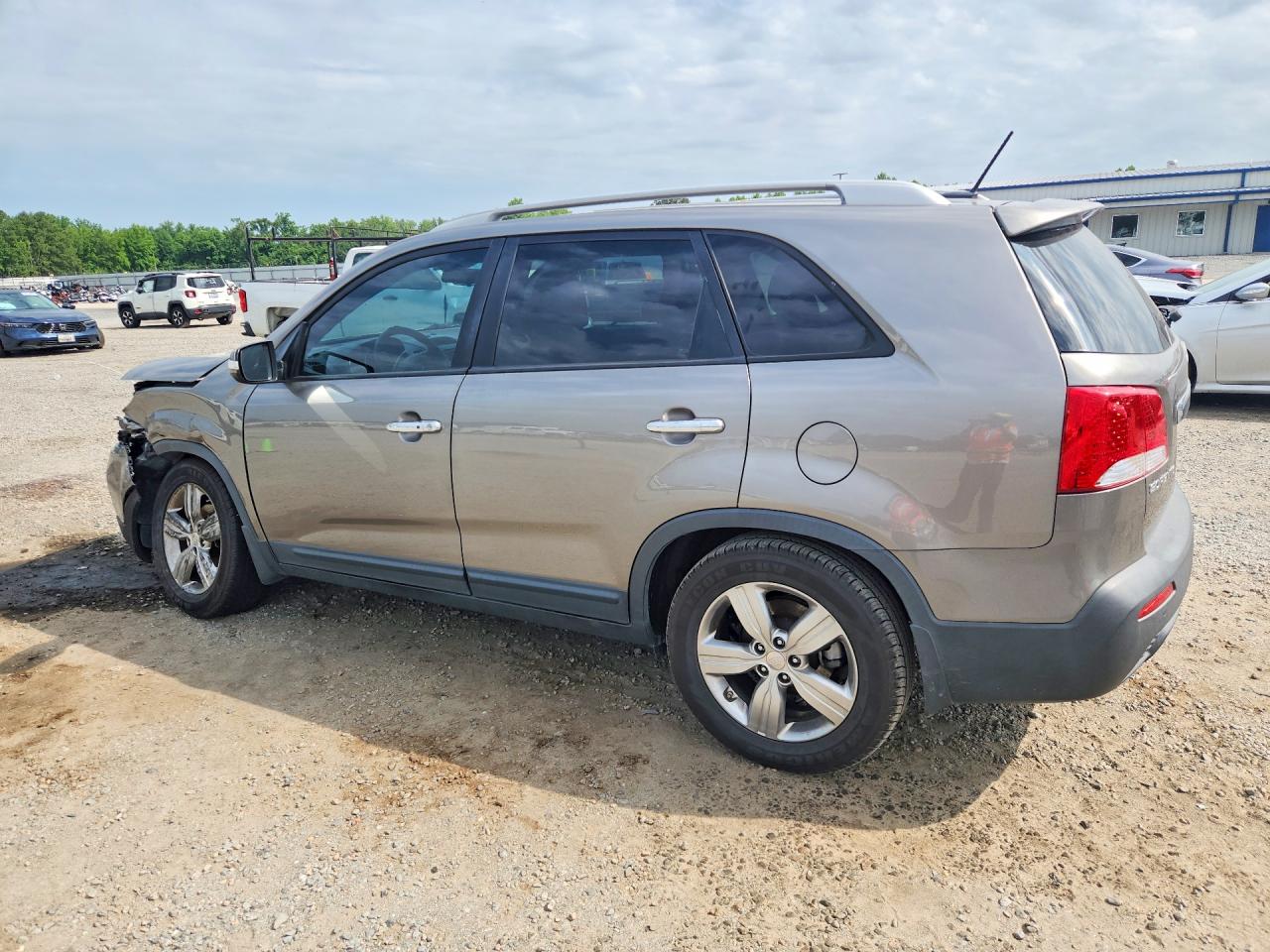 2012 Kia Sorento Ex Gray vin: 5XYKU3A65CG301105