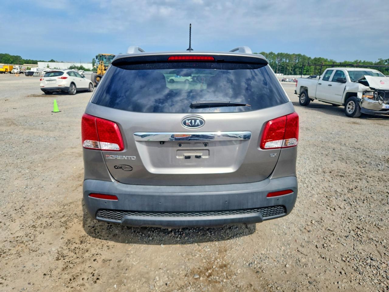 2012 Kia Sorento Ex Gray vin: 5XYKU3A65CG301105