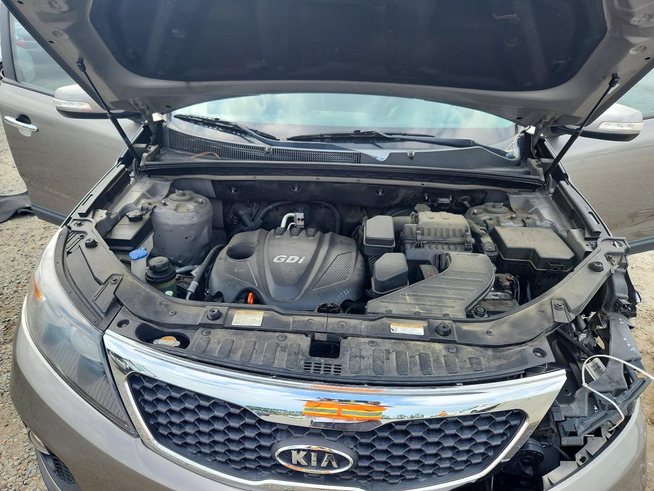 2012 Kia Sorento Ex Gray vin: 5XYKU3A65CG301105