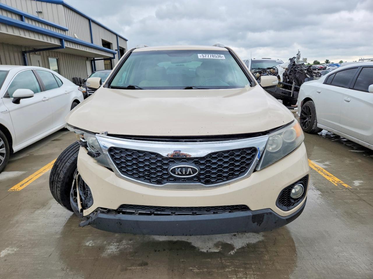 2012 Kia Sorento Ex Cream vin: 5XYKU3A66CG208786