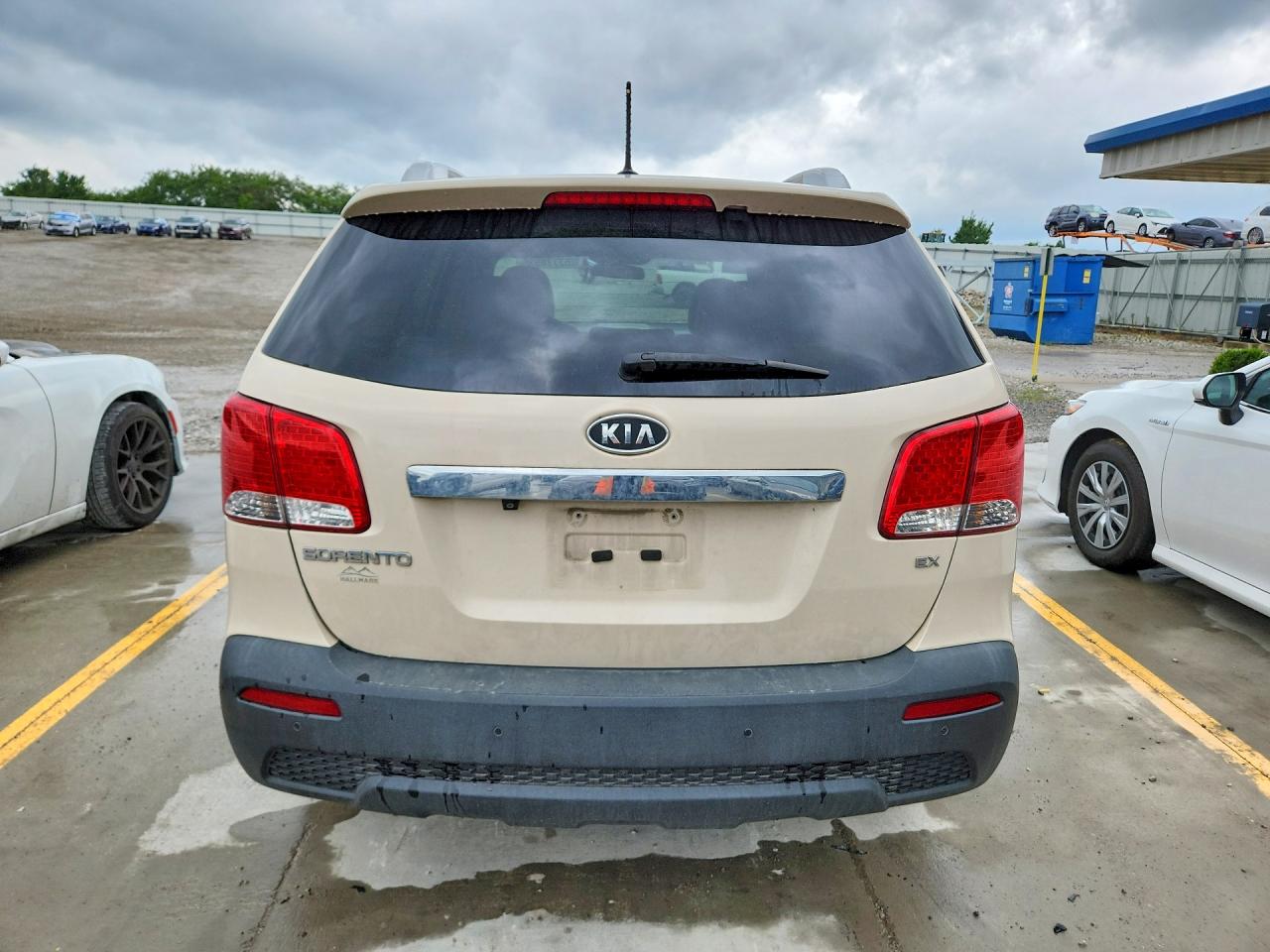 2012 Kia Sorento Ex Cream vin: 5XYKU3A66CG208786