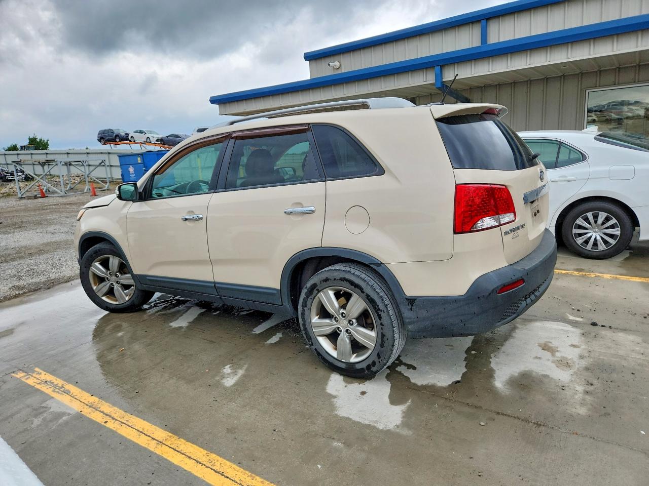 2012 Kia Sorento Ex Cream vin: 5XYKU3A66CG208786