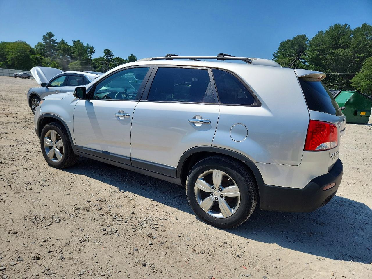2012 Kia Sorento Ex Gray vin: 5XYKU3A68CG307349