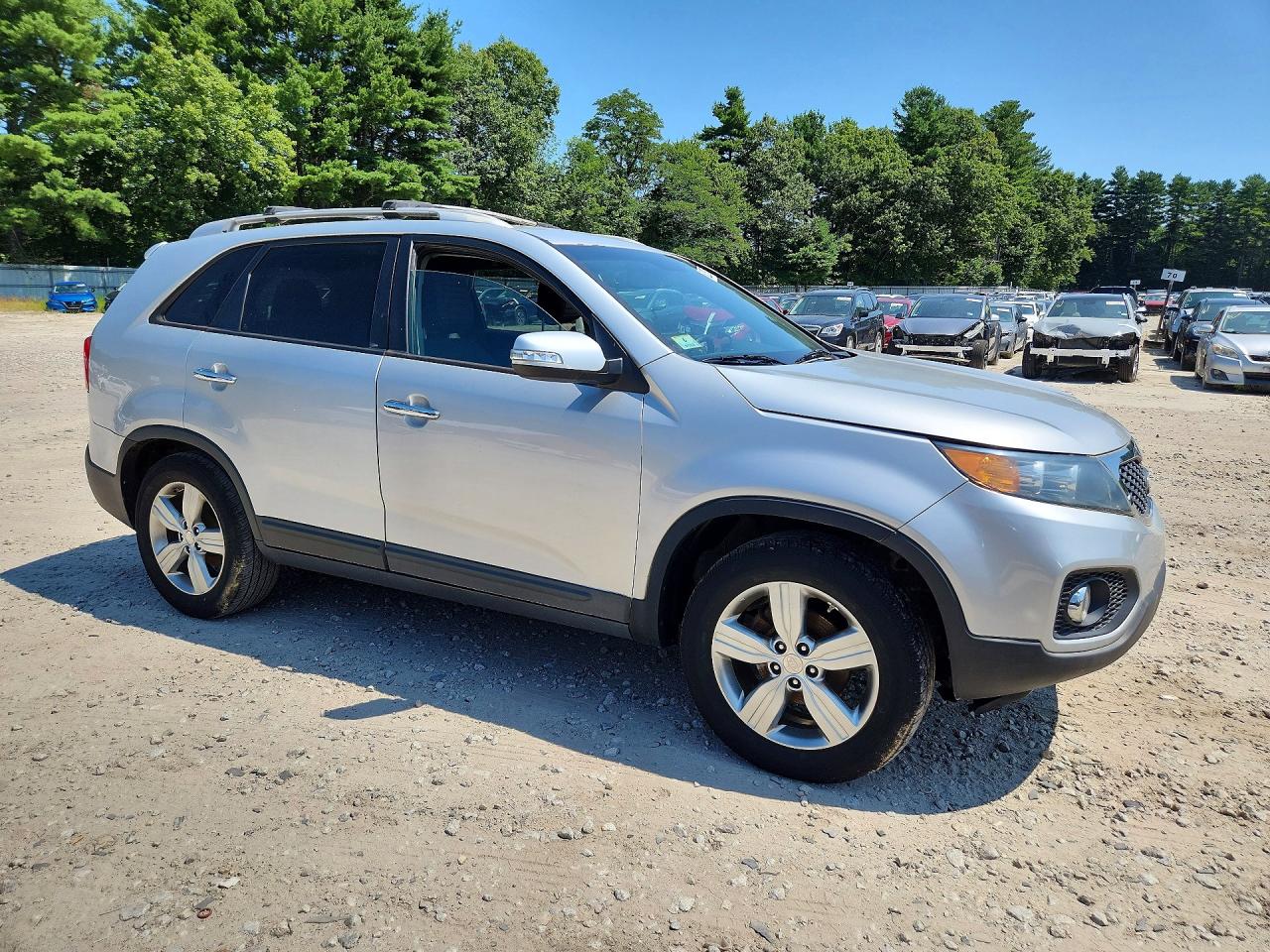 2012 Kia Sorento Ex Gray vin: 5XYKU3A68CG307349