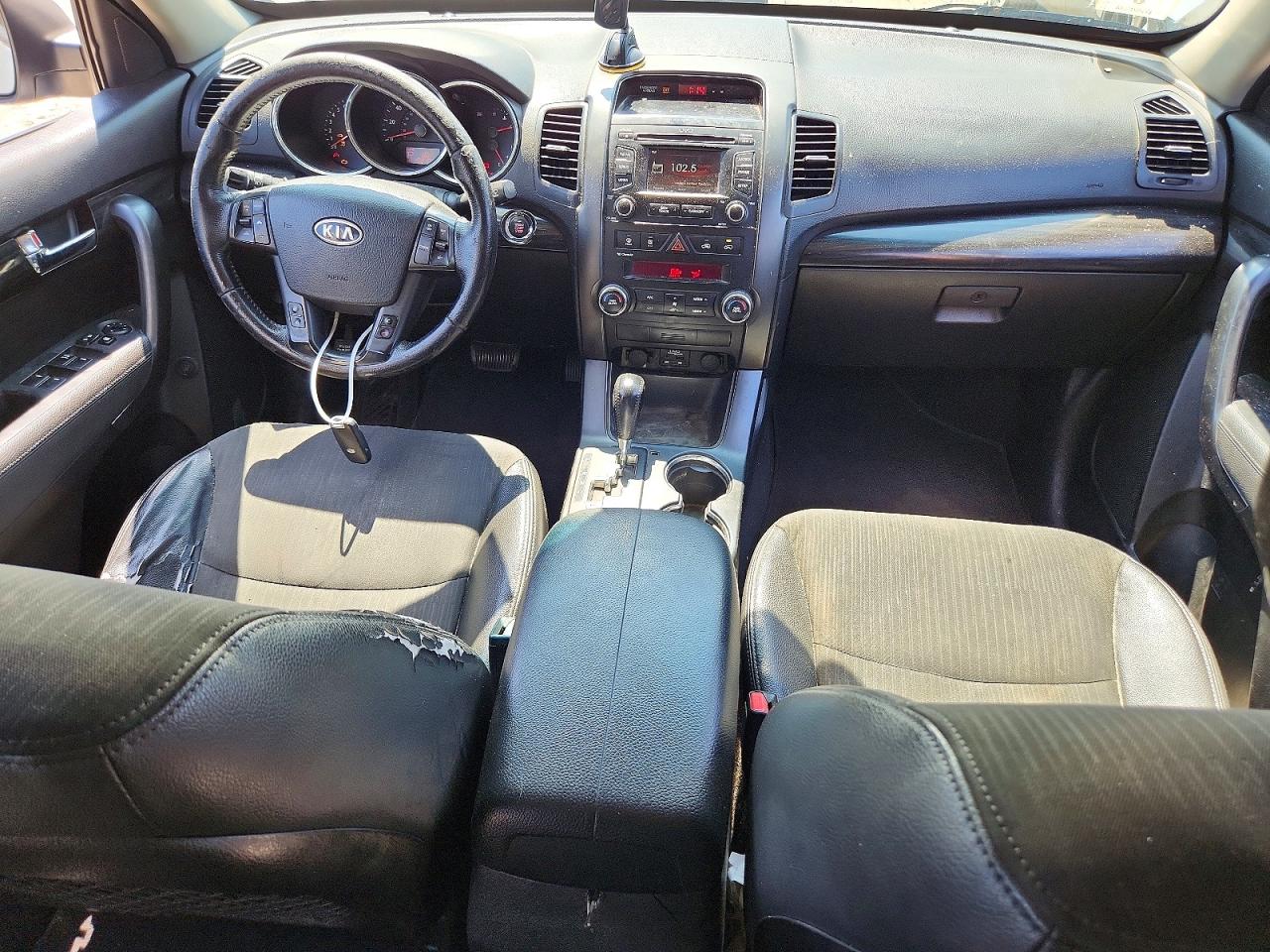 2012 Kia Sorento Ex Gray vin: 5XYKU3A68CG307349