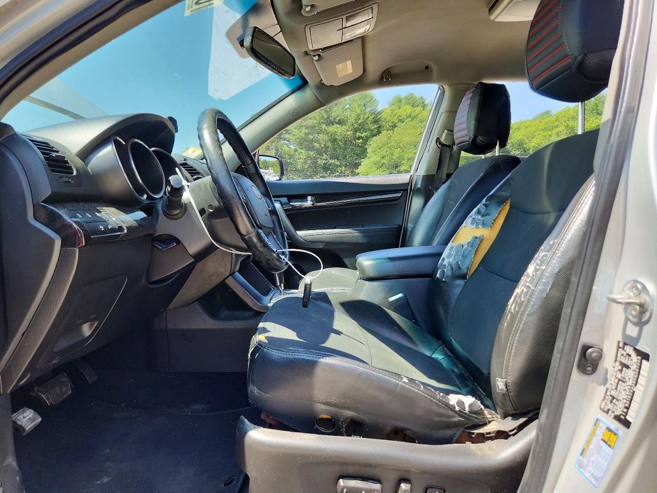 2012 Kia Sorento Ex Gray vin: 5XYKU3A68CG307349