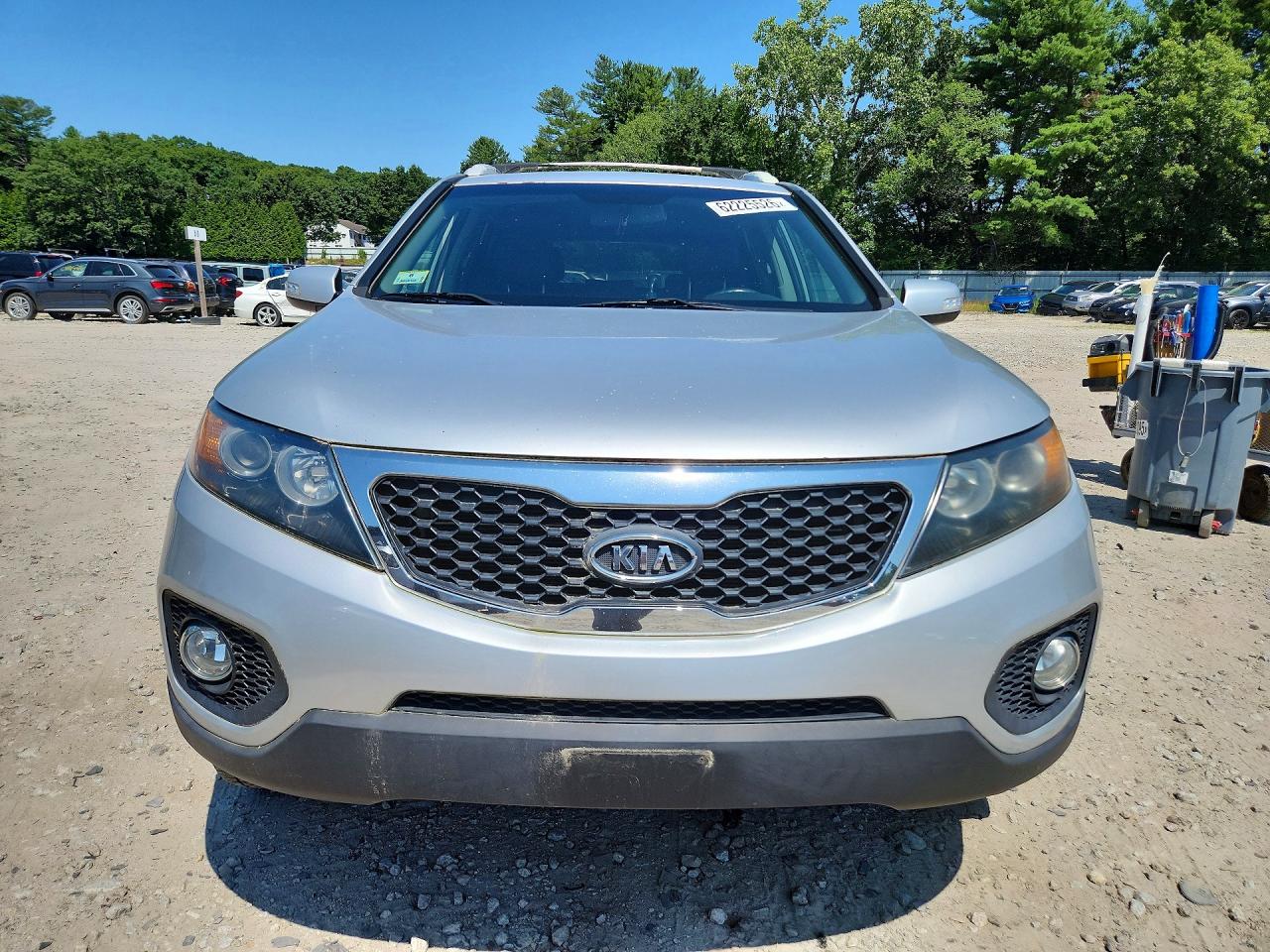 2012 Kia Sorento Ex Gray vin: 5XYKU3A68CG307349