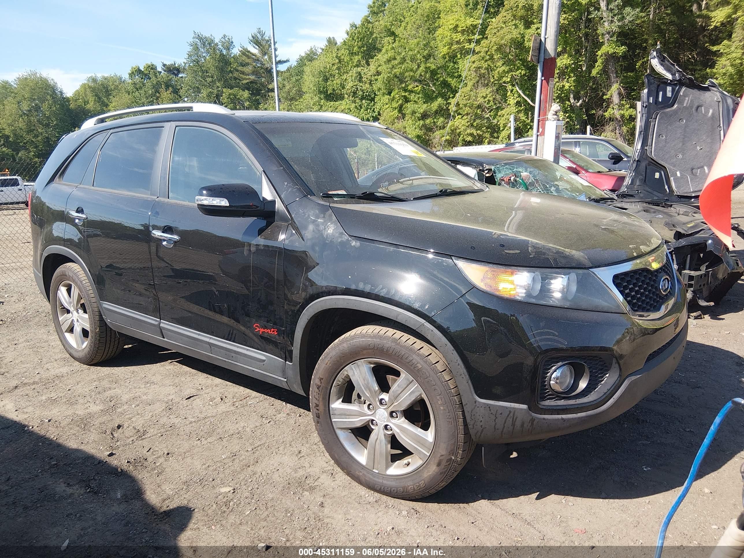 2013 Kia Sorento Ex Black vin: 5XYKU3A68DG410126