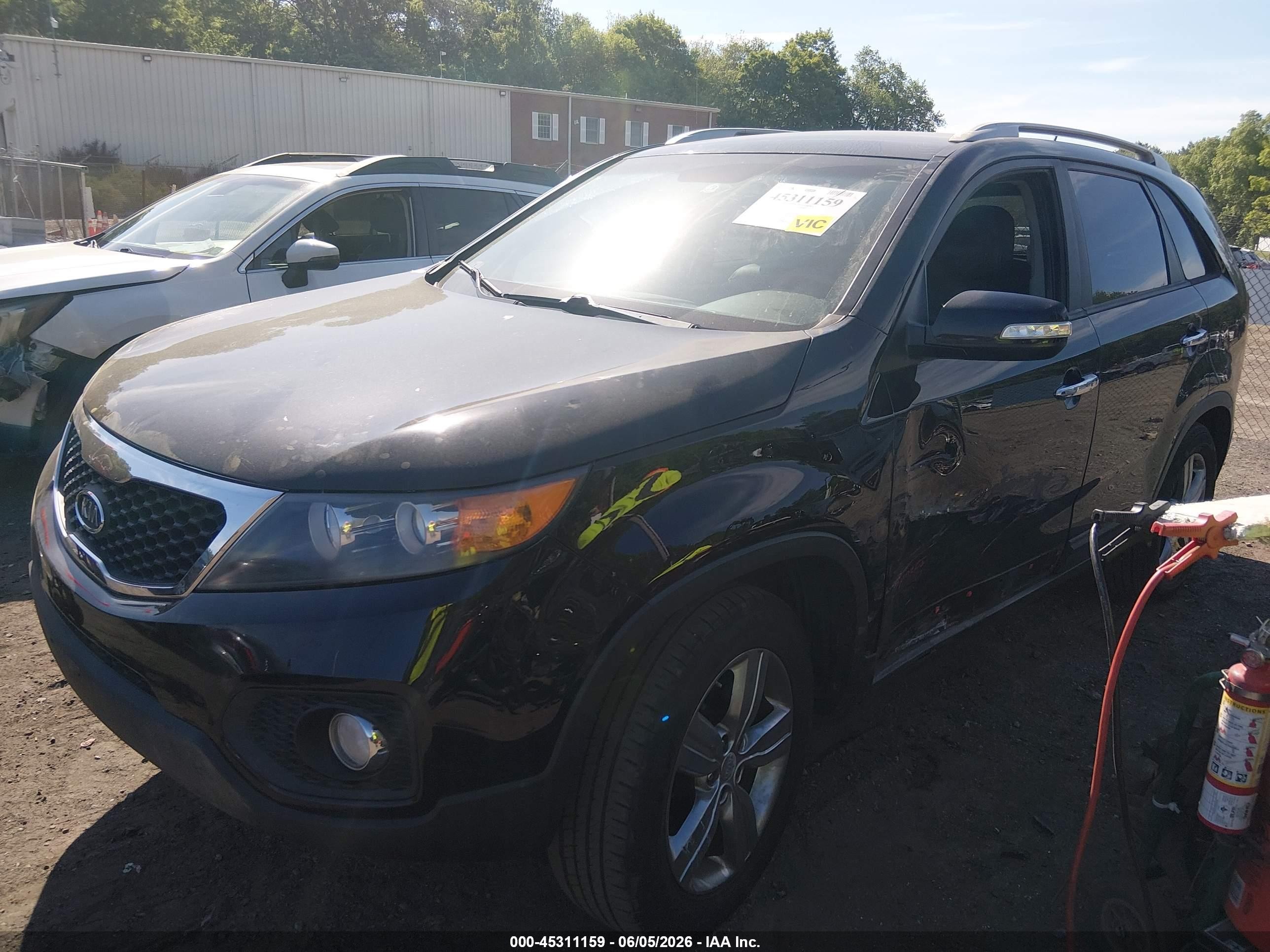 2013 Kia Sorento Ex Black vin: 5XYKU3A68DG410126