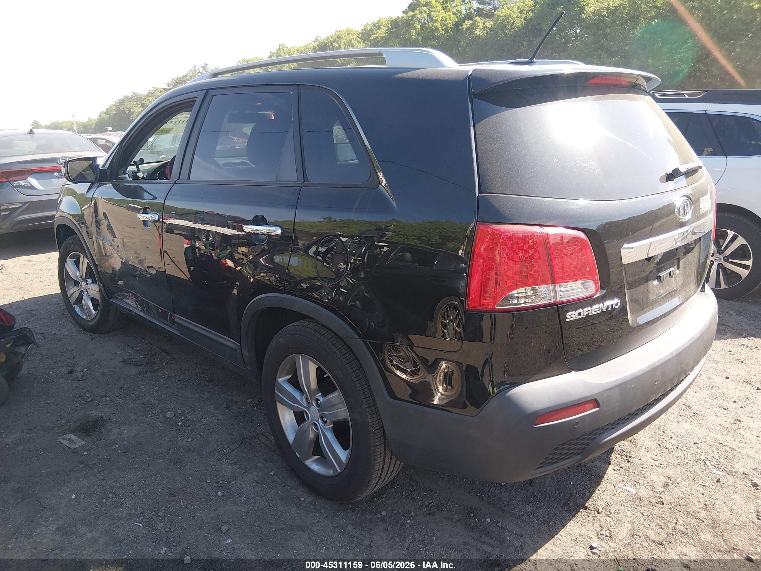 2013 Kia Sorento Ex Black vin: 5XYKU3A68DG410126