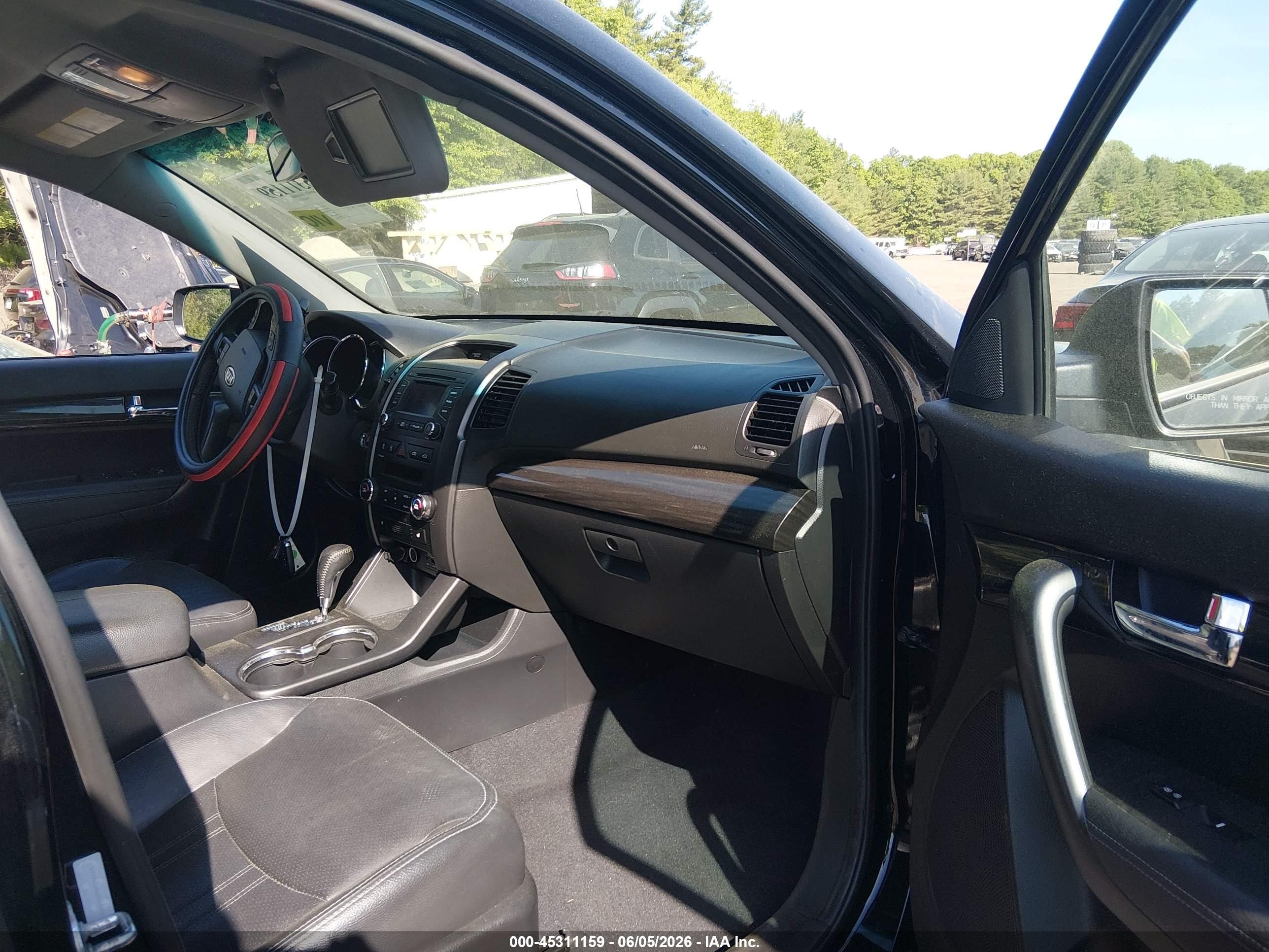 2013 Kia Sorento Ex Black vin: 5XYKU3A68DG410126