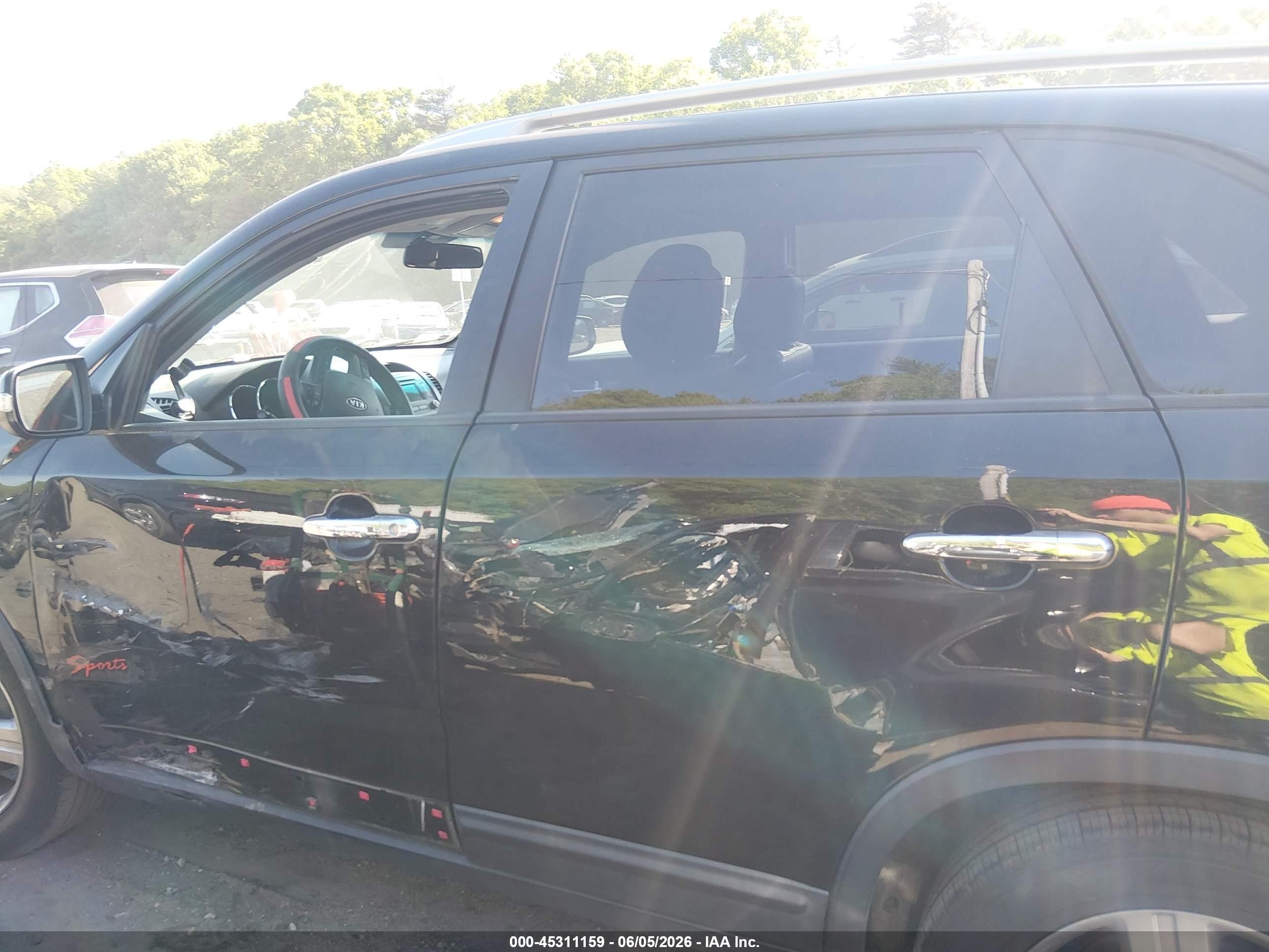 2013 Kia Sorento Ex Black vin: 5XYKU3A68DG410126