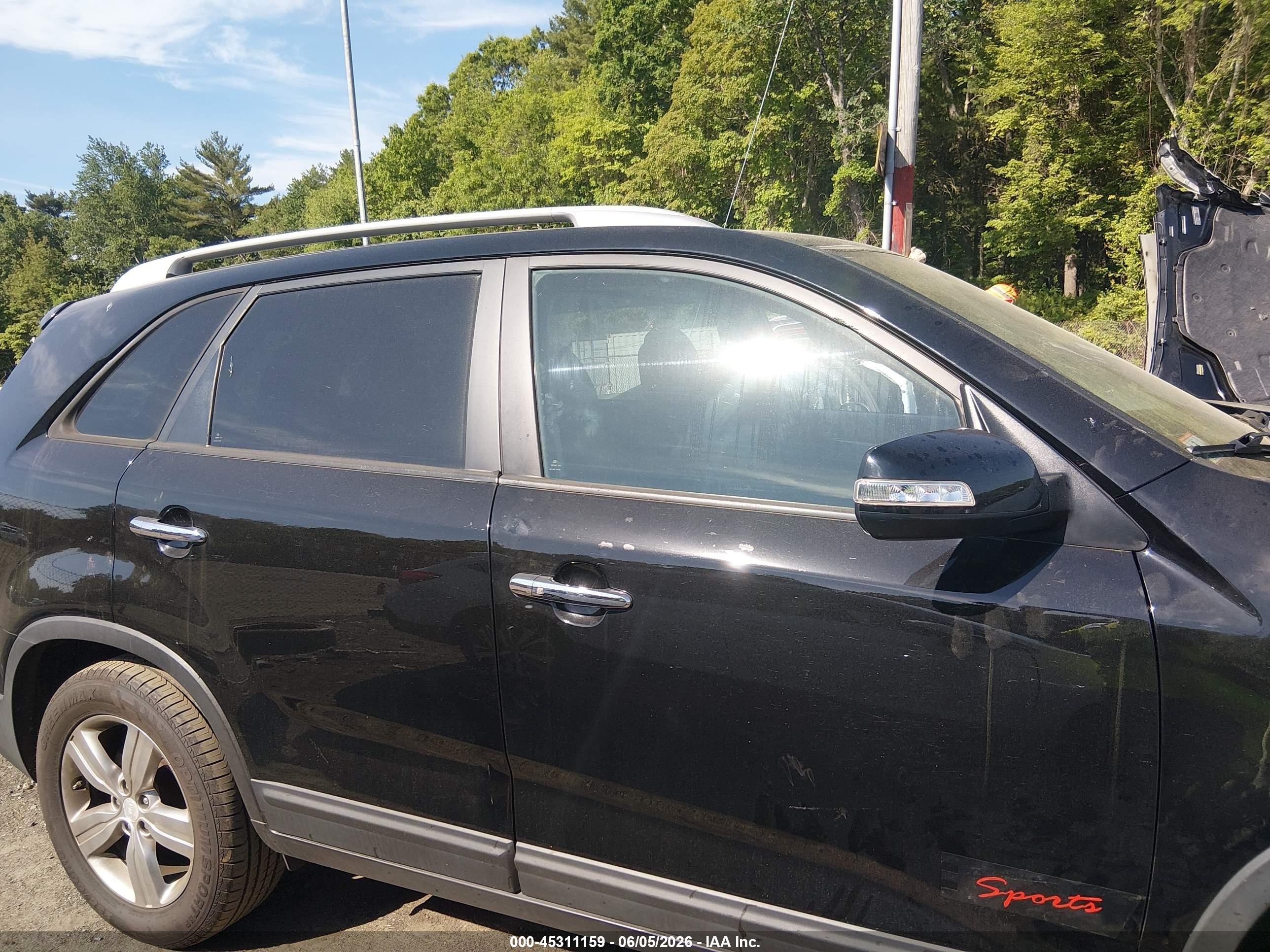 2013 Kia Sorento Ex Black vin: 5XYKU3A68DG410126