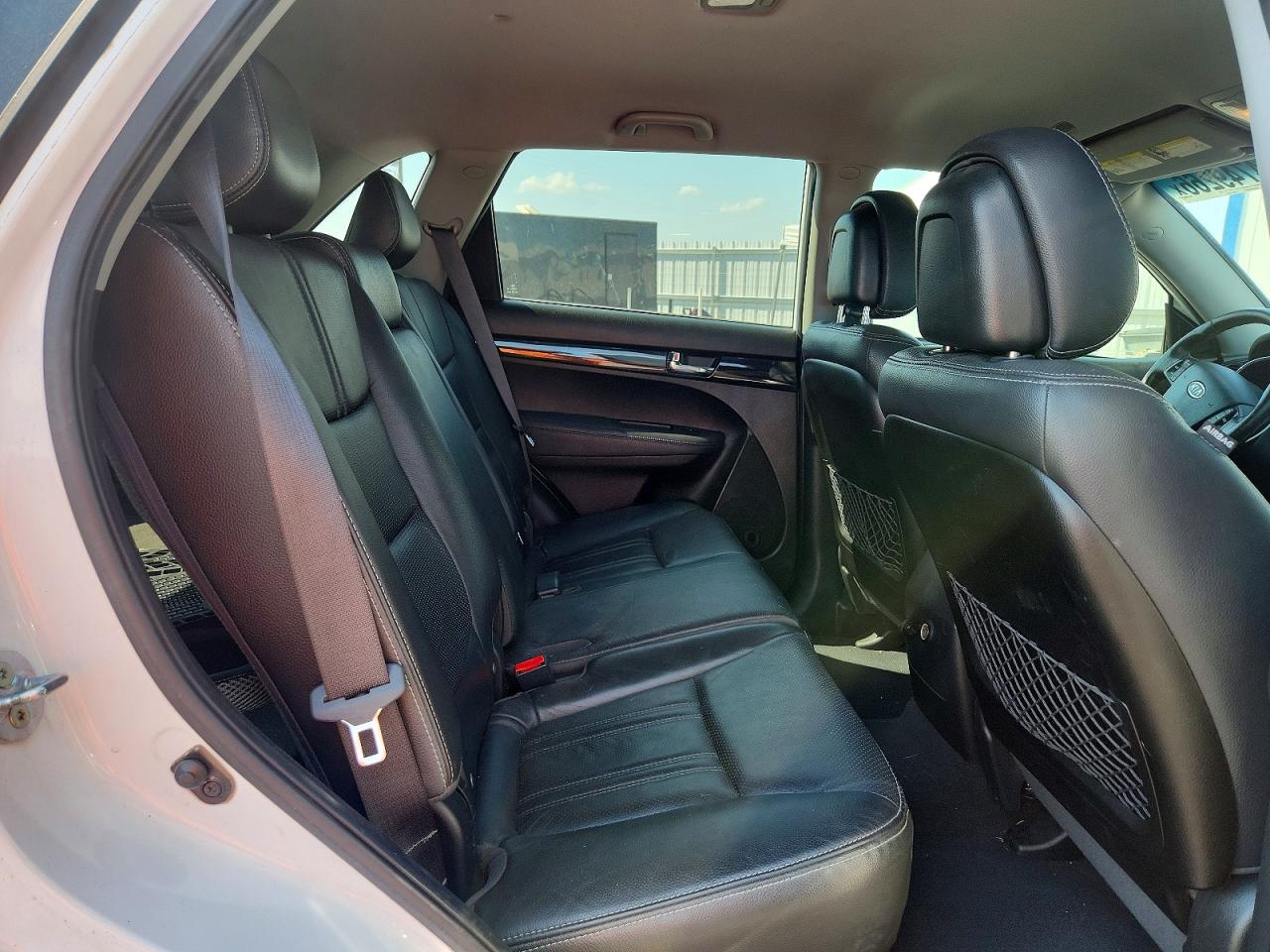 2013 Kia Sorento Ex White vin: 5XYKU3A69DG335291