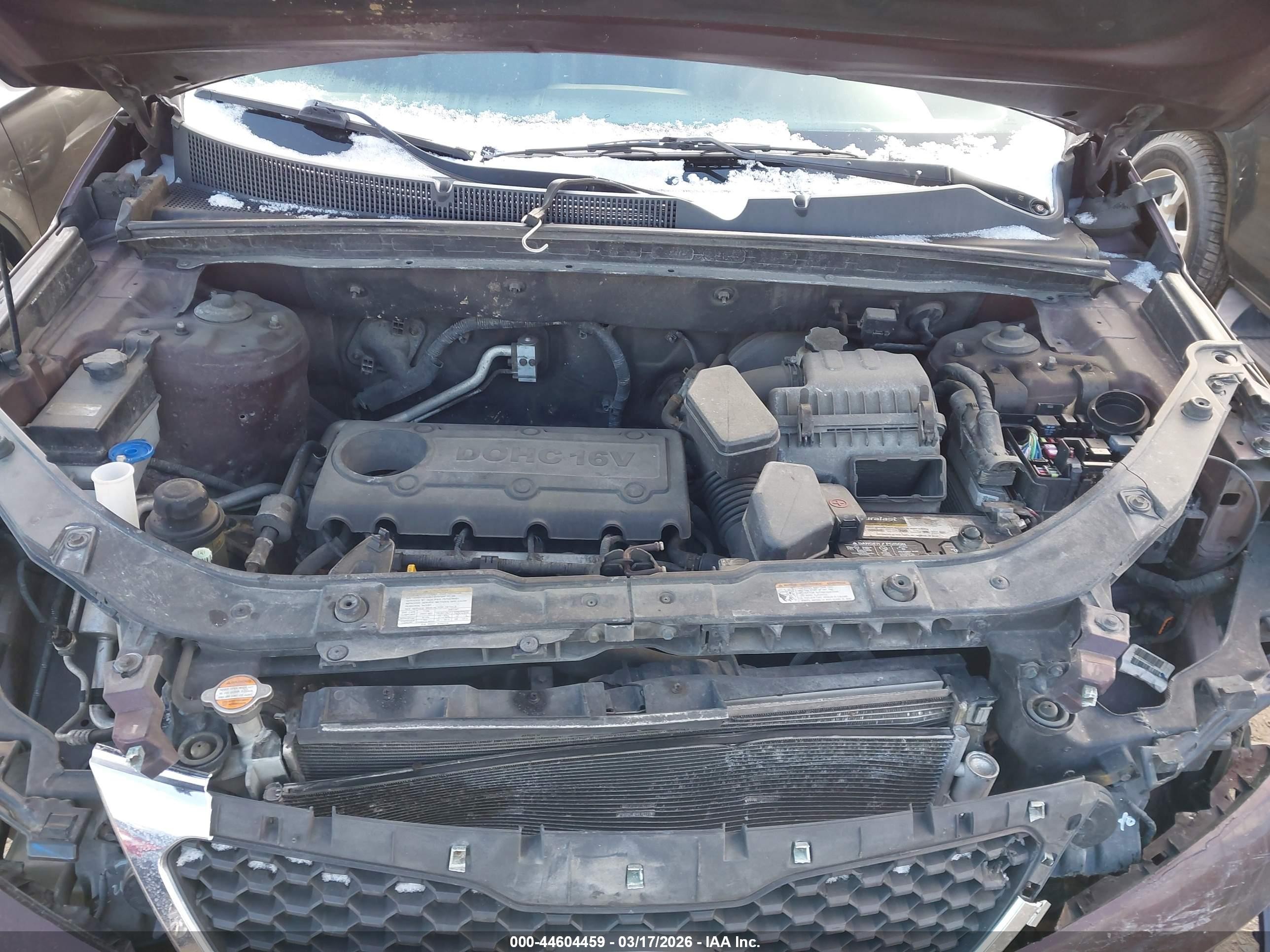 2011 Kia Sorento Ex Maroon vin: 5XYKU4A10BG030477
