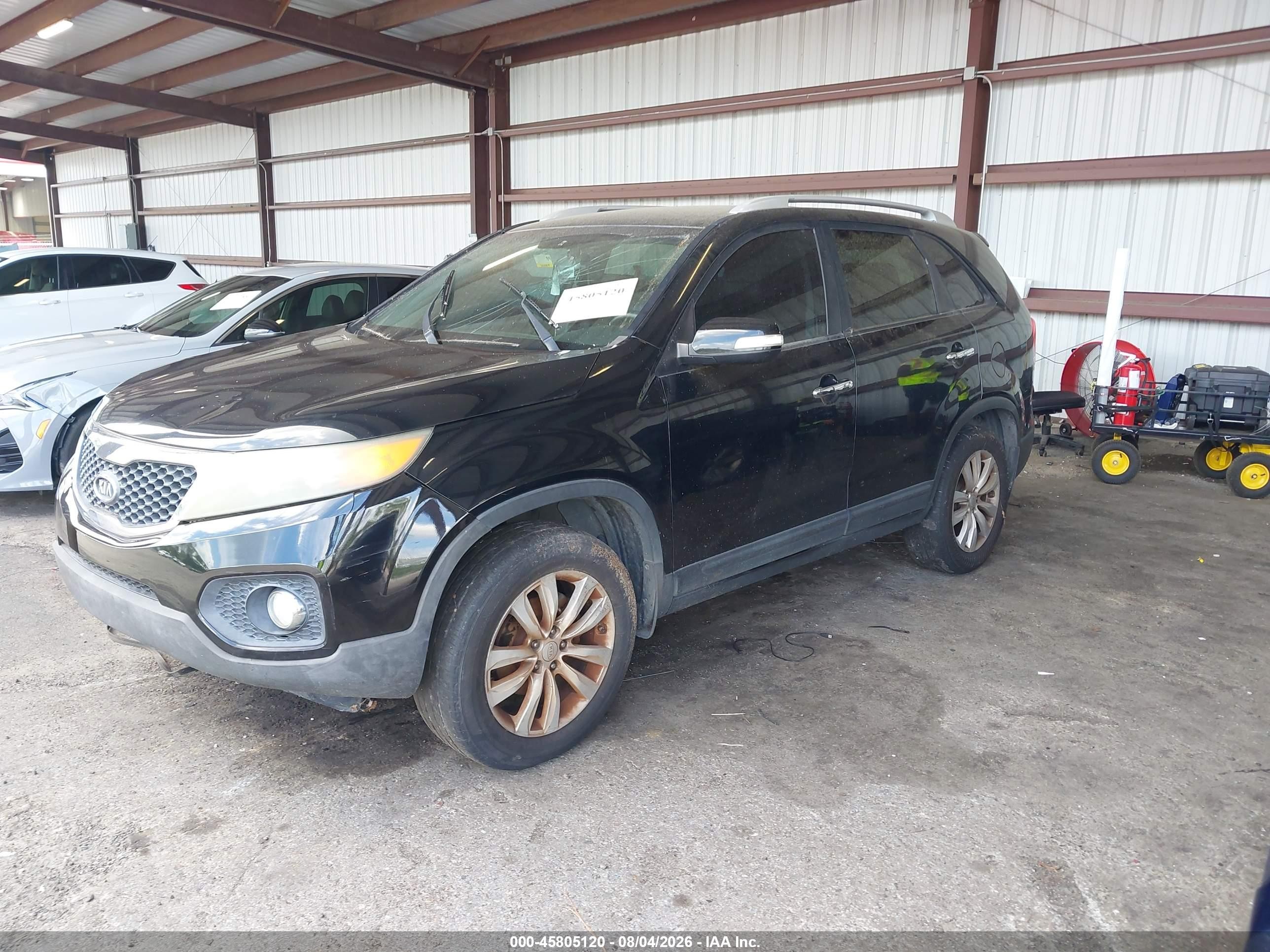 2011 Kia Sorento Ex Black vin: 5XYKU4A10BG178564