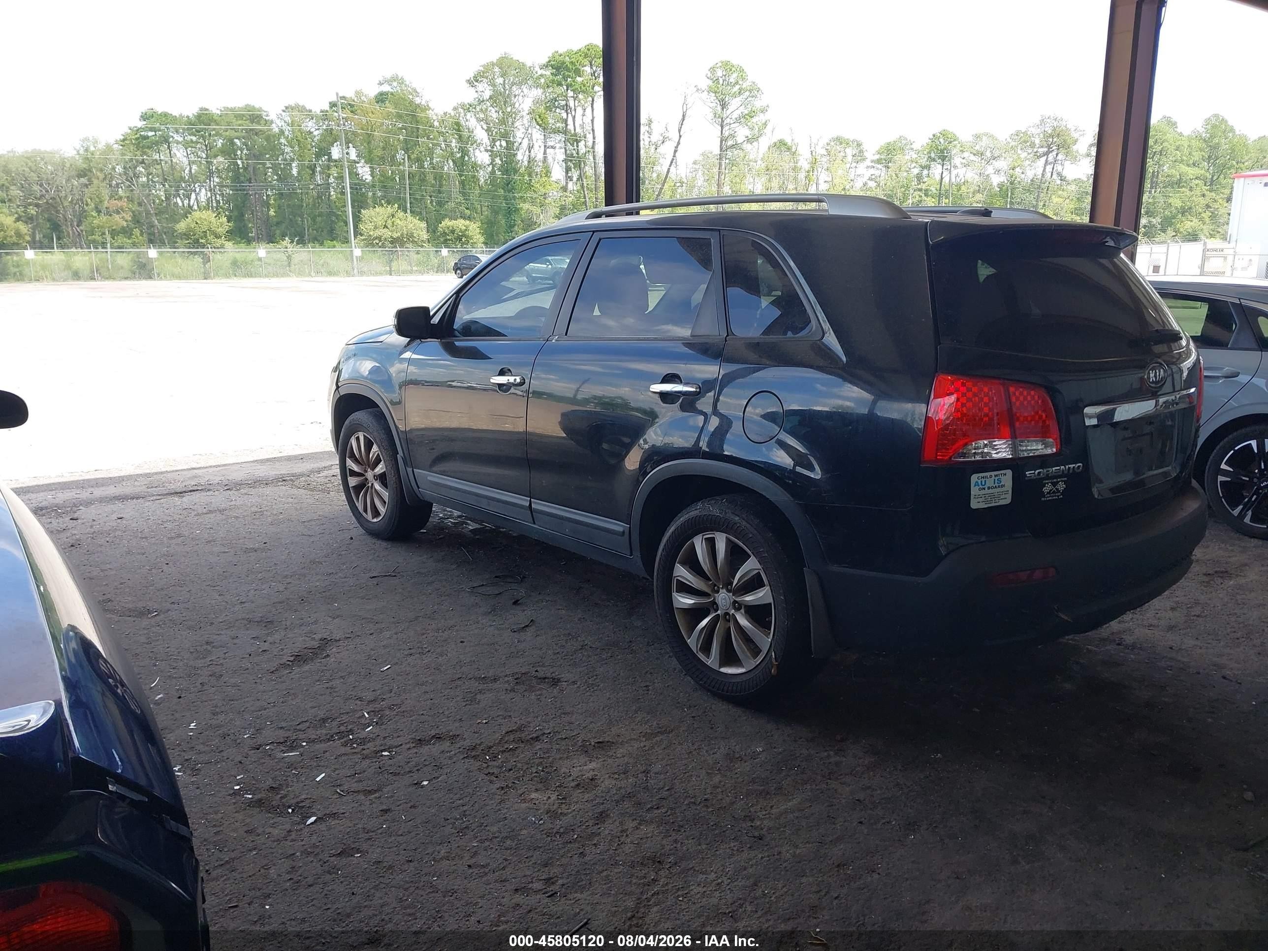 2011 Kia Sorento Ex Black vin: 5XYKU4A10BG178564