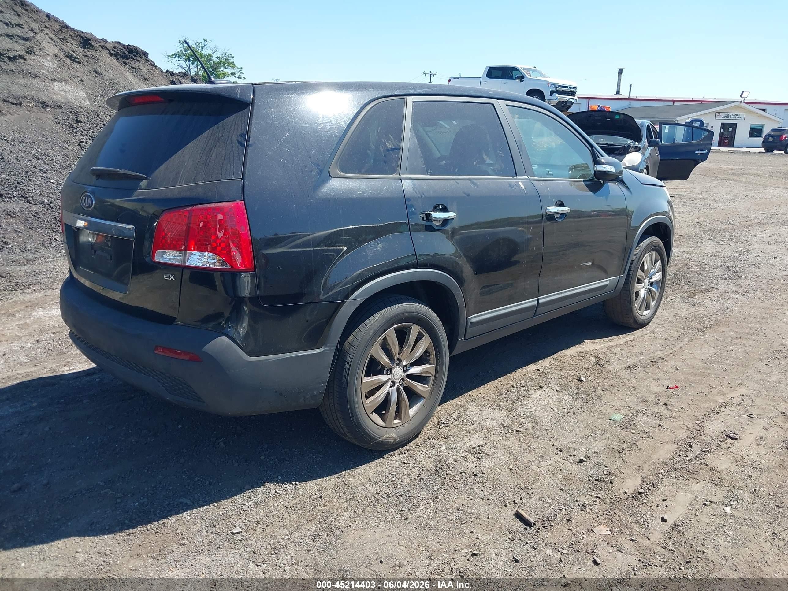 2011 Kia Sorento Ex Black vin: 5XYKU4A16BG011223