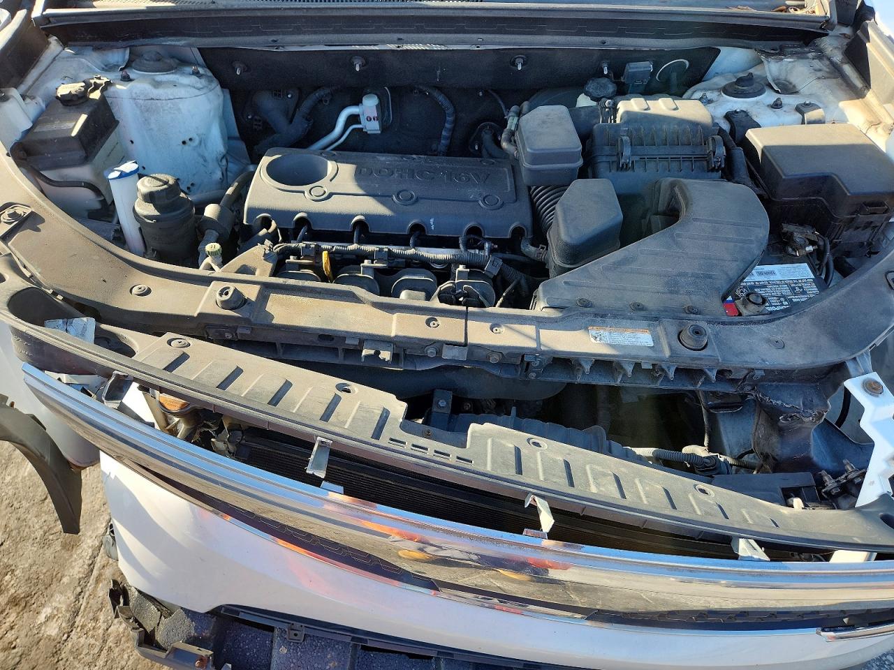 2011 Kia Sorento Ex White vin: 5XYKU4A19BG038576