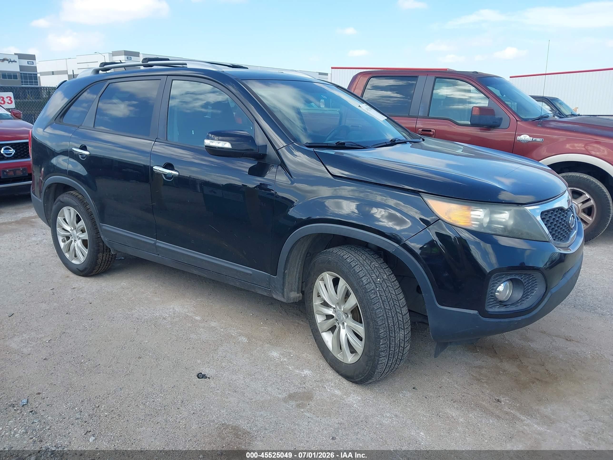 2011 Kia Sorento Ex Black vin: 5XYKU4A1XBG181925