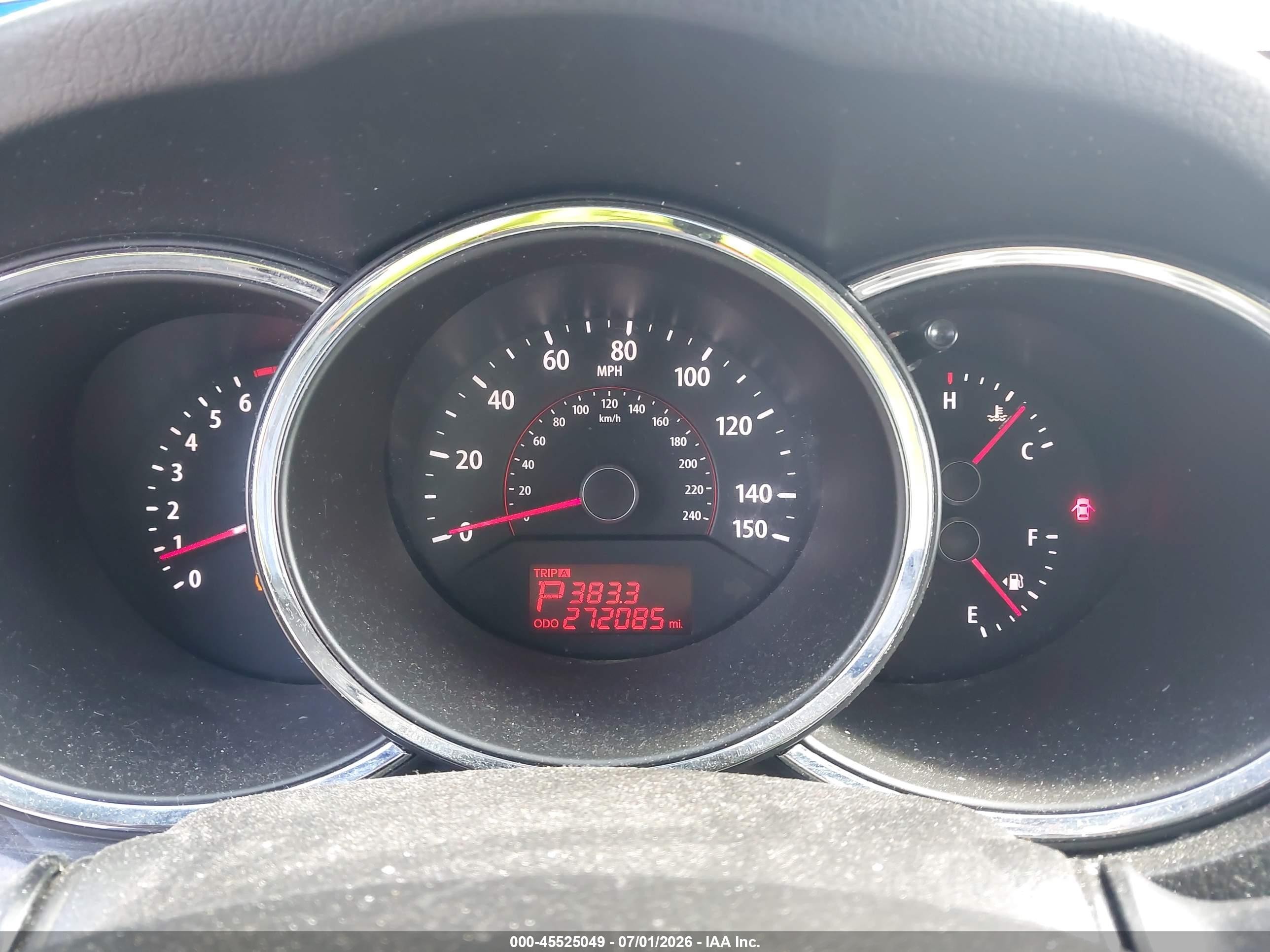 2011 Kia Sorento Ex Black vin: 5XYKU4A1XBG181925