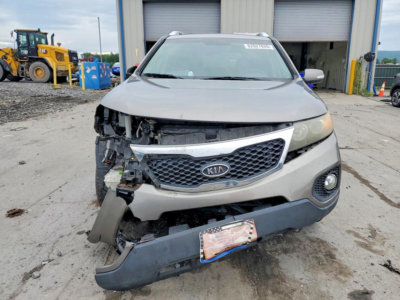 2011 Kia Sorento Ex Желто-коричневый vin: 5XYKU4A20BG043125