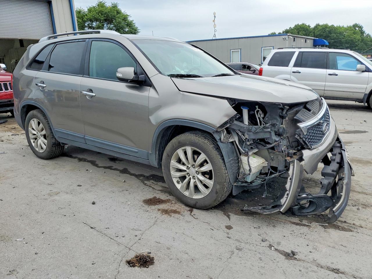 2011 Kia Sorento Ex Желто-коричневый vin: 5XYKU4A20BG043125