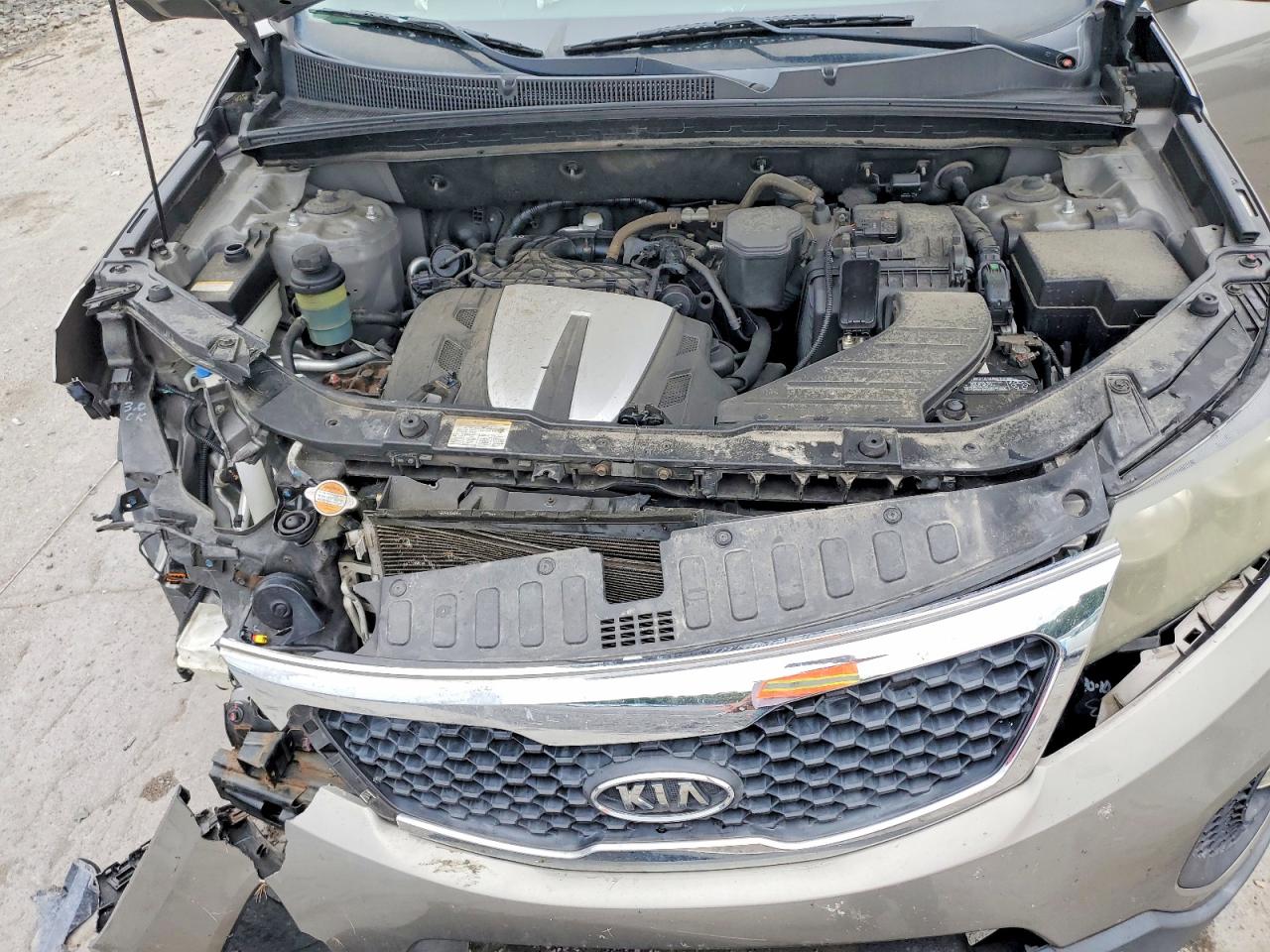 2011 Kia Sorento Ex Желто-коричневый vin: 5XYKU4A20BG043125