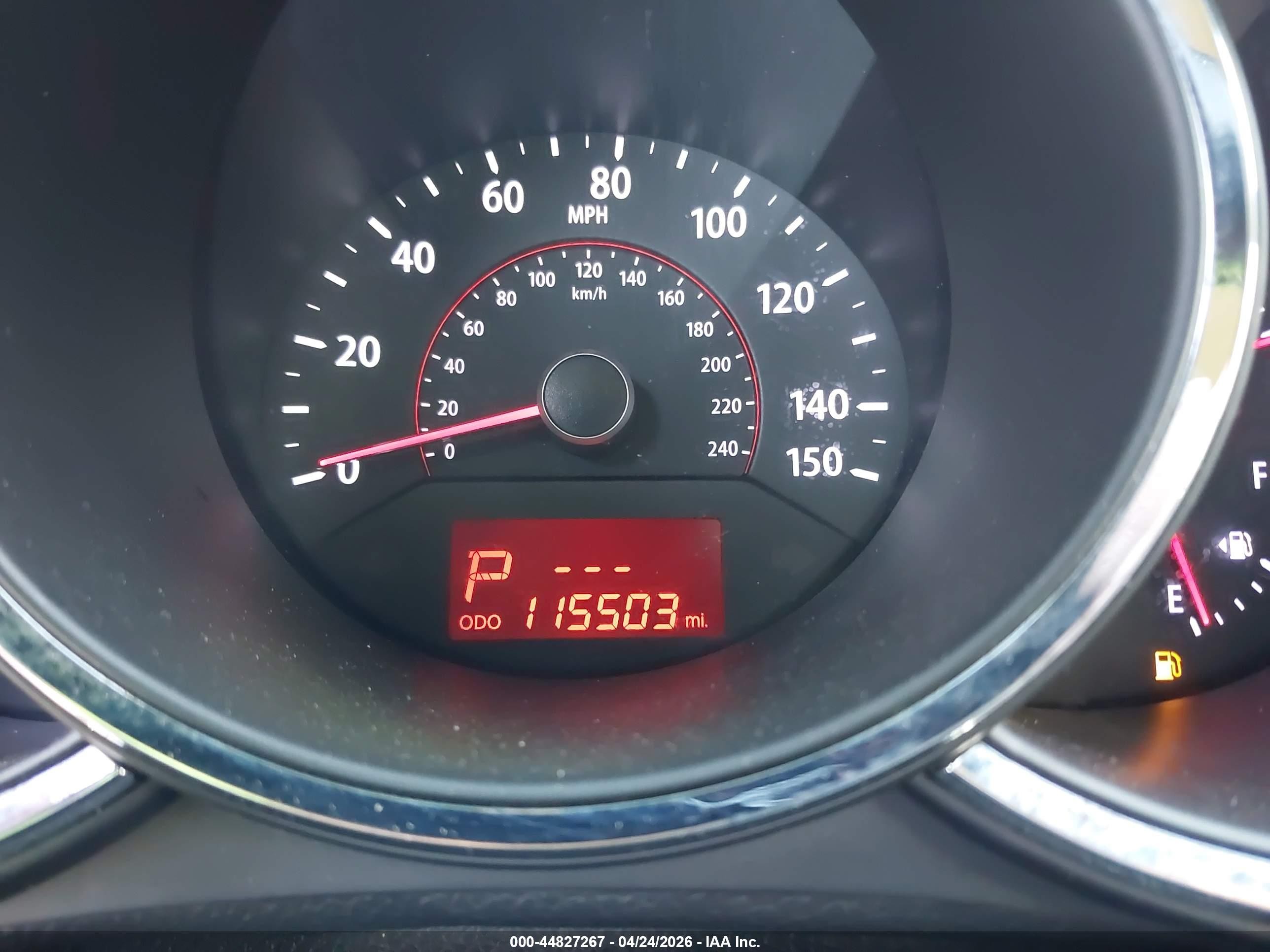 2013 Kia Sorento Ex V6 Champagne vin: 5XYKU4A20DG384432