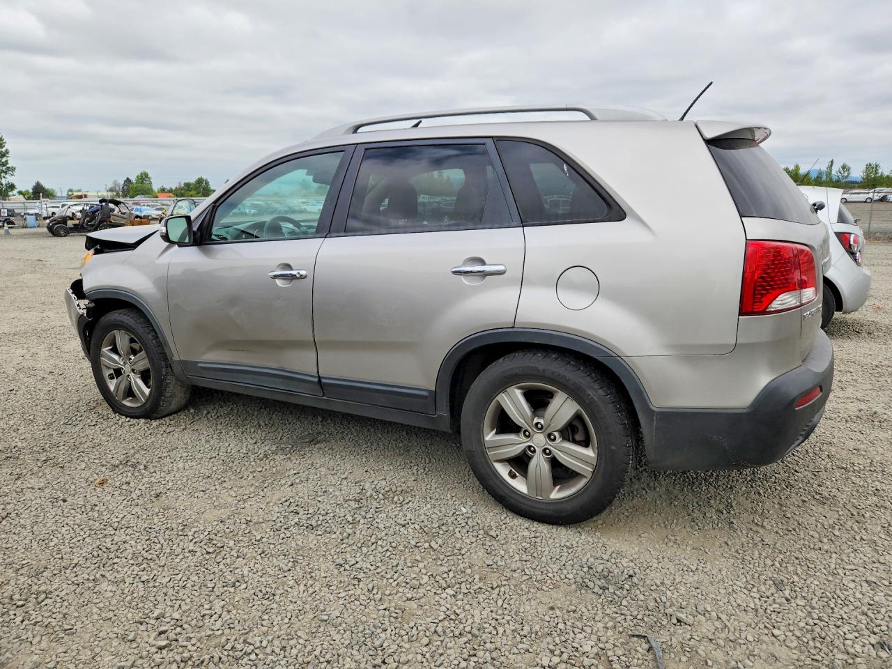 2013 Kia Sorento Ex Silver vin: 5XYKU4A20DG395950