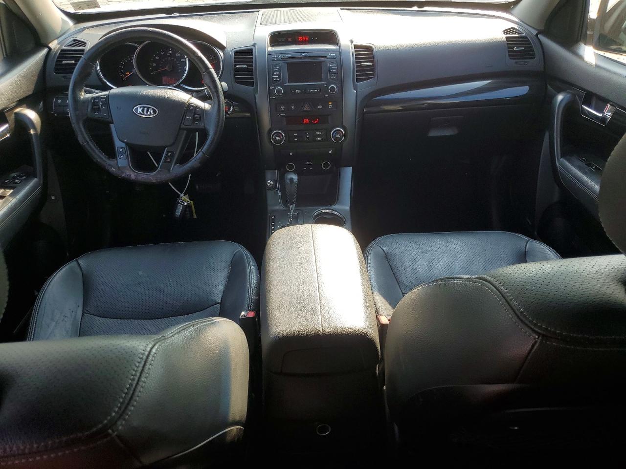 2013 Kia Sorento Ex White vin: 5XYKU4A21DG320397