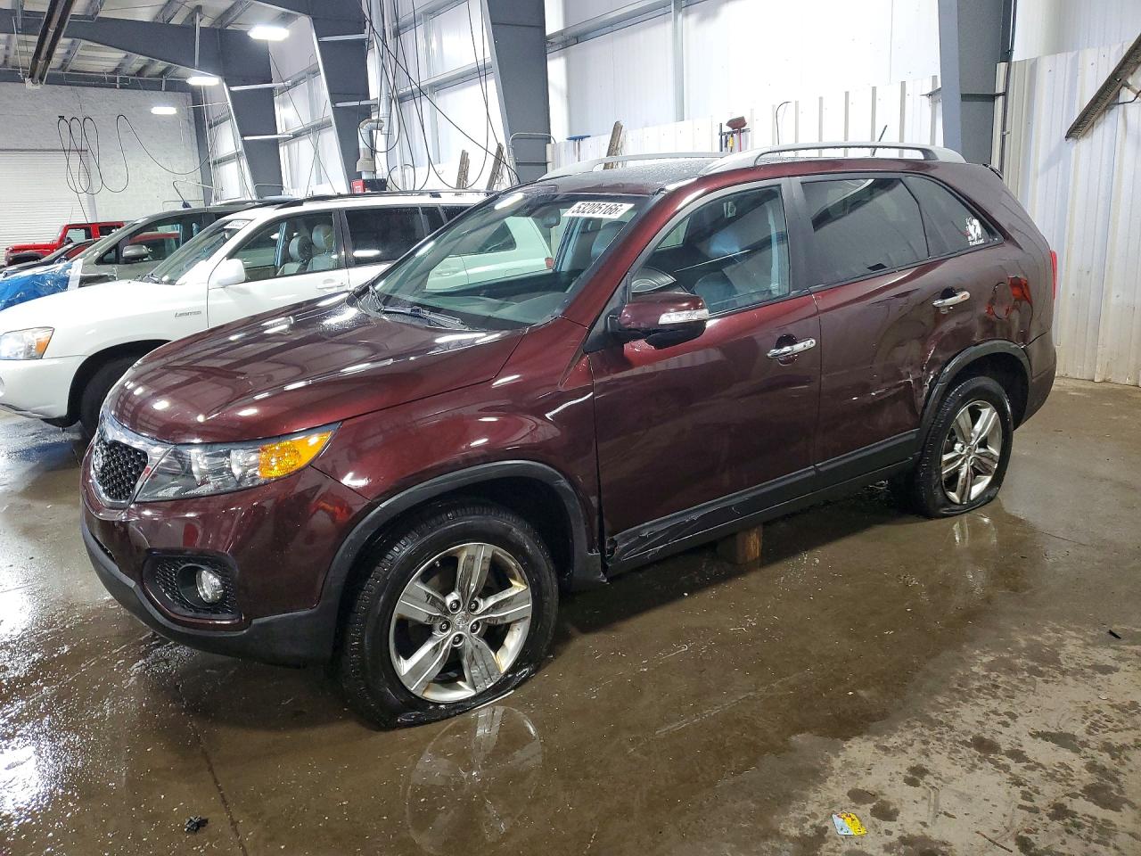 2013 Kia Sorento Ex Фиолетовый vin: 5XYKU4A22DG345518
