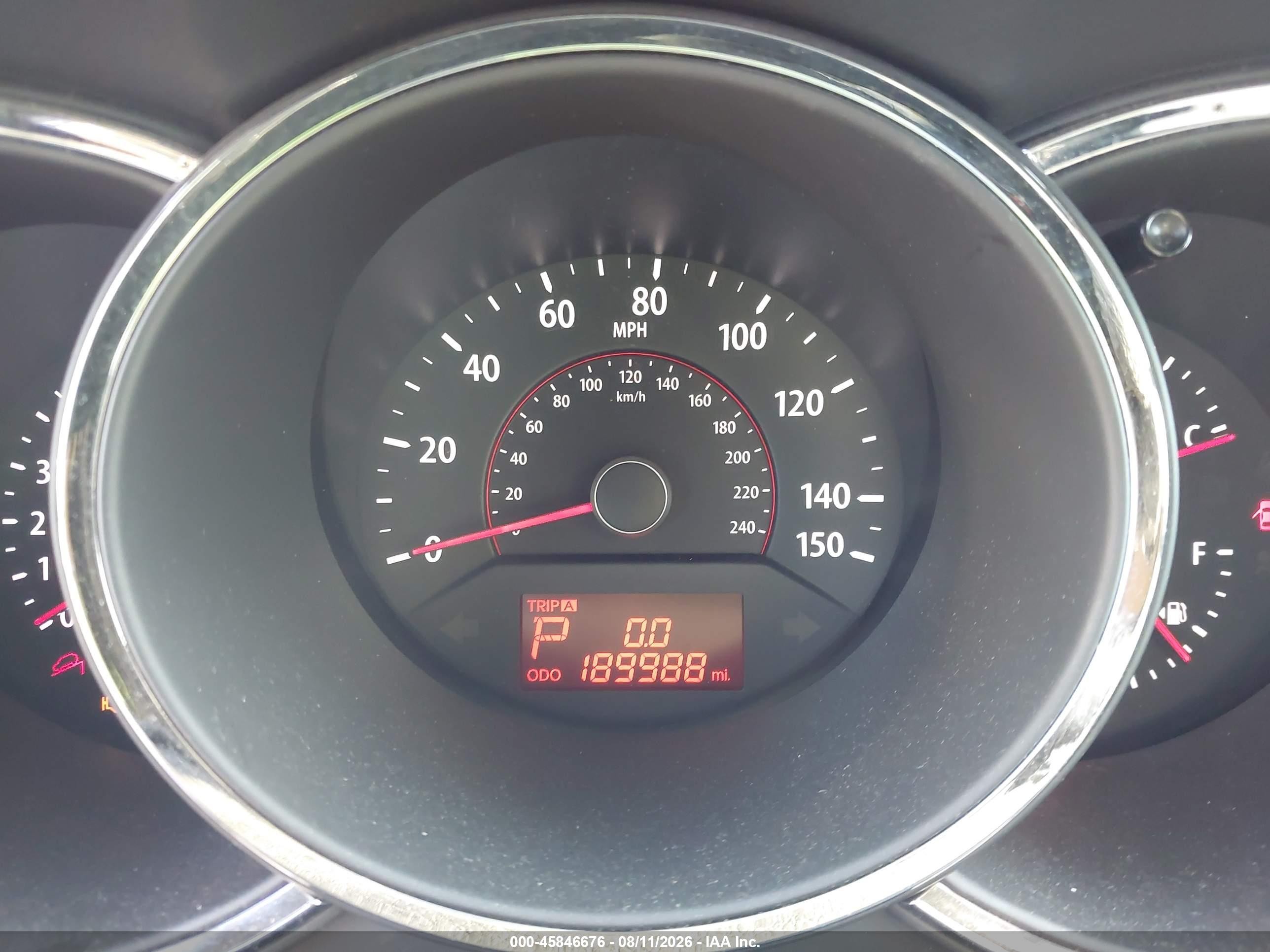 2011 Kia Sorento Ex V6 Серебряный vin: 5XYKU4A23BG001080