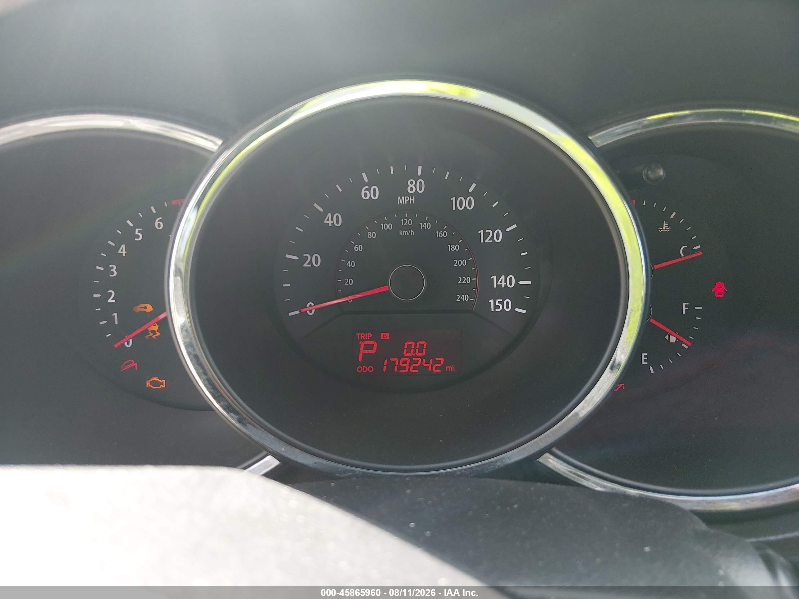 2012 Kia Sorento Ex V6 Maroon vin: 5XYKU4A23CG191349