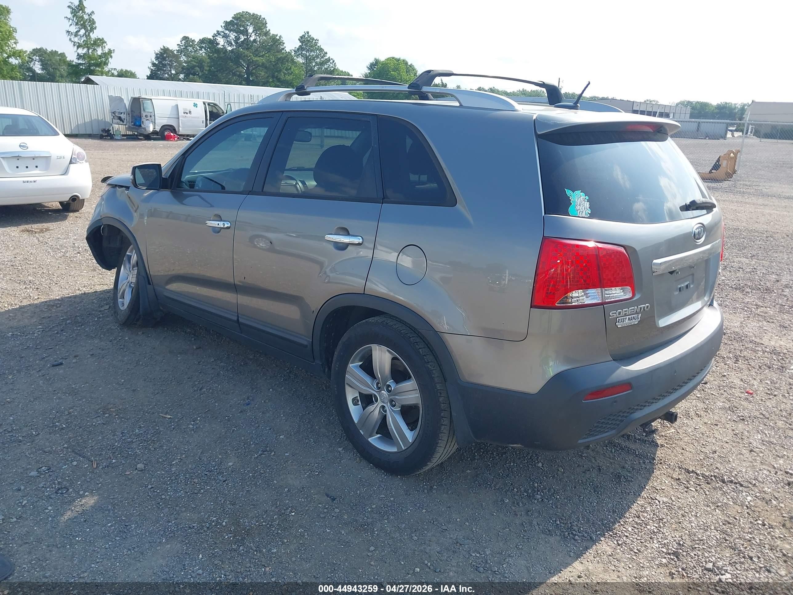 2013 Kia Sorento Ex V6 Champagne vin: 5XYKU4A23DG373859