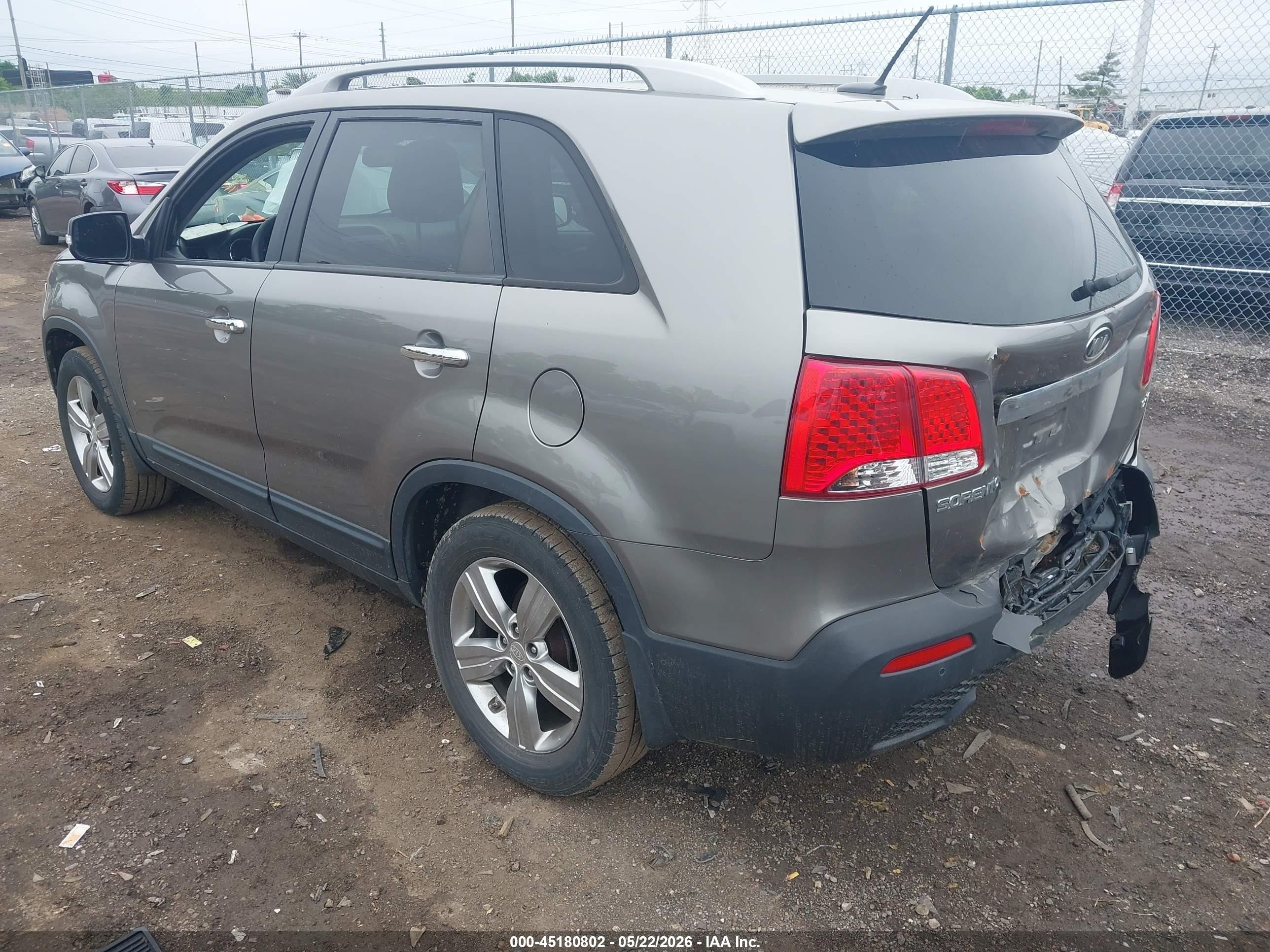 2013 Kia Sorento Ex V6 Champagne vin: 5XYKU4A23DG411770