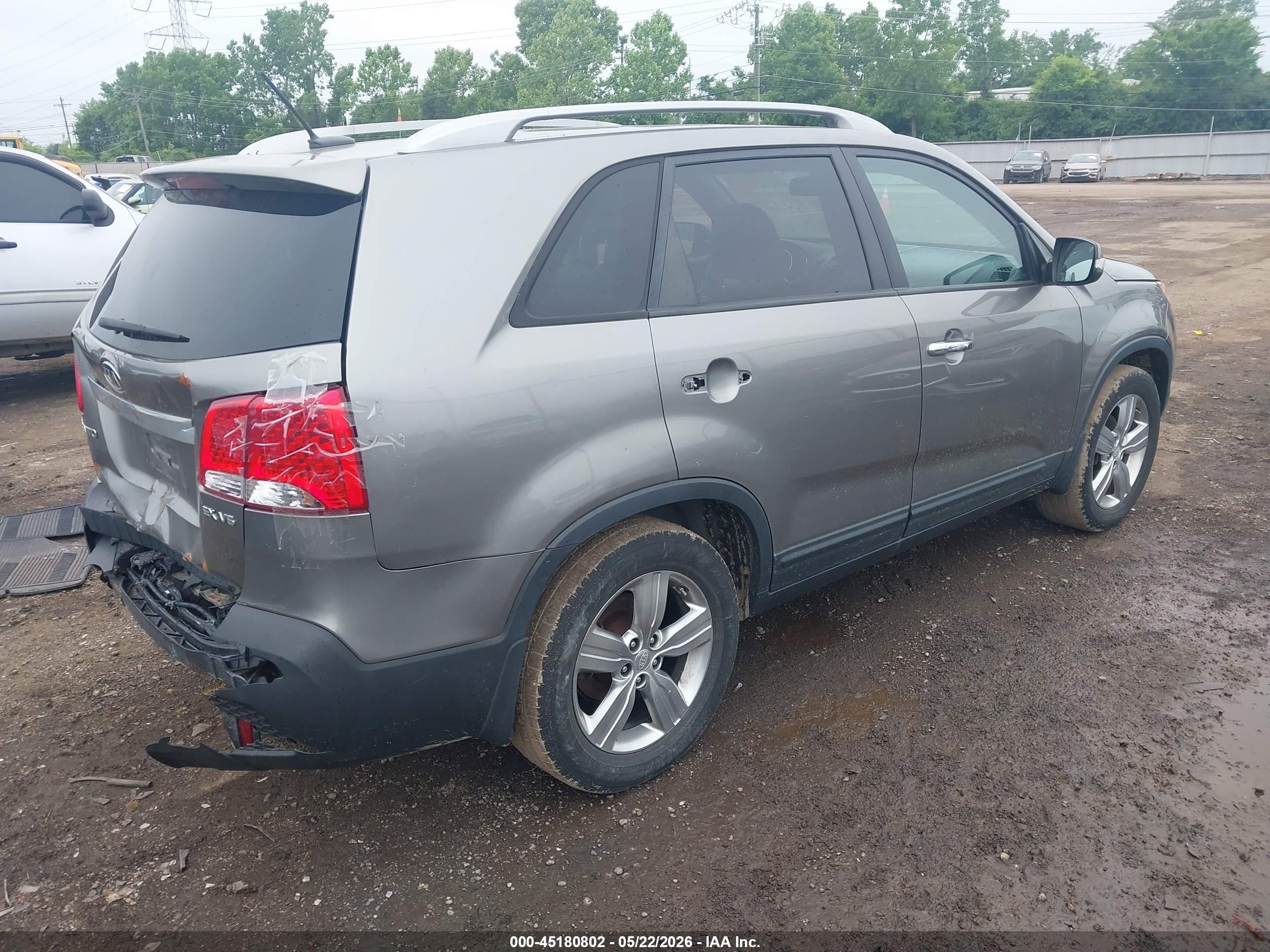 2013 Kia Sorento Ex V6 Champagne vin: 5XYKU4A23DG411770