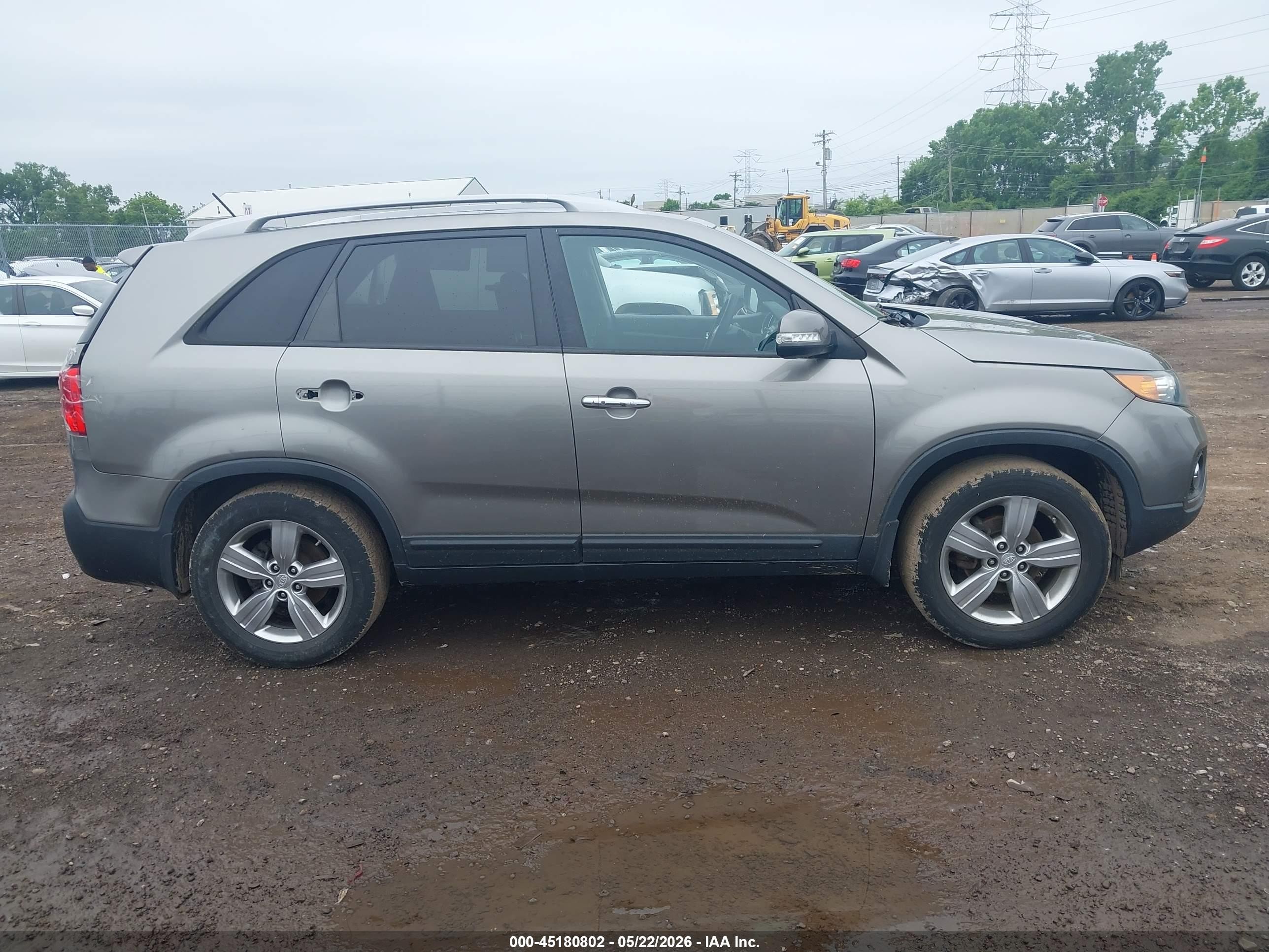 2013 Kia Sorento Ex V6 Champagne vin: 5XYKU4A23DG411770